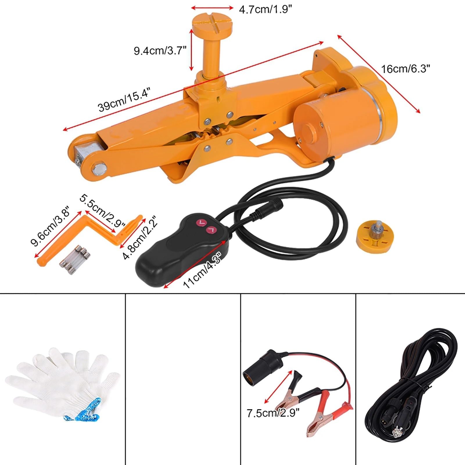 Elektrische Hebezeuge Elektrische Seilwinde 3 Tonnen 12V DC Automotive