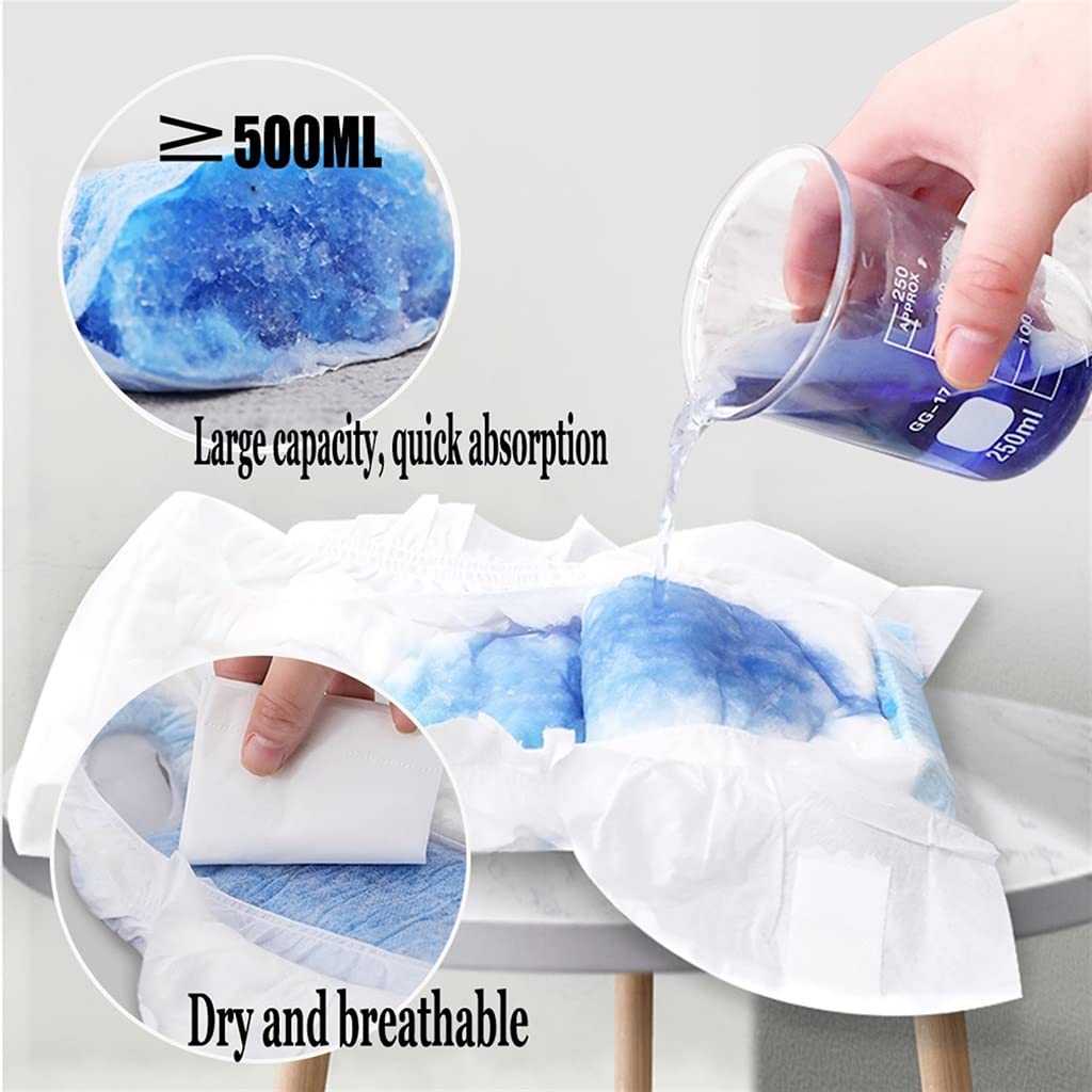 Dog Nappies Jednorazowe Pieluchy Psa - L, Wygodne I Oddychające Pielęgnacyjne Majtki Talii 24-41 Cm /9.4-16. Cal(30pcs)