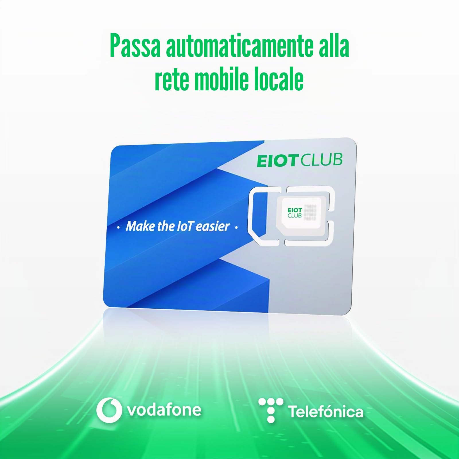 EIOTCLUB Scheda SIM prepagata senza contratto, compatibile con Vodafone e rete O2, 36 GB per 360 giorni, solo dati, nessun servizio di chiamata o SMS