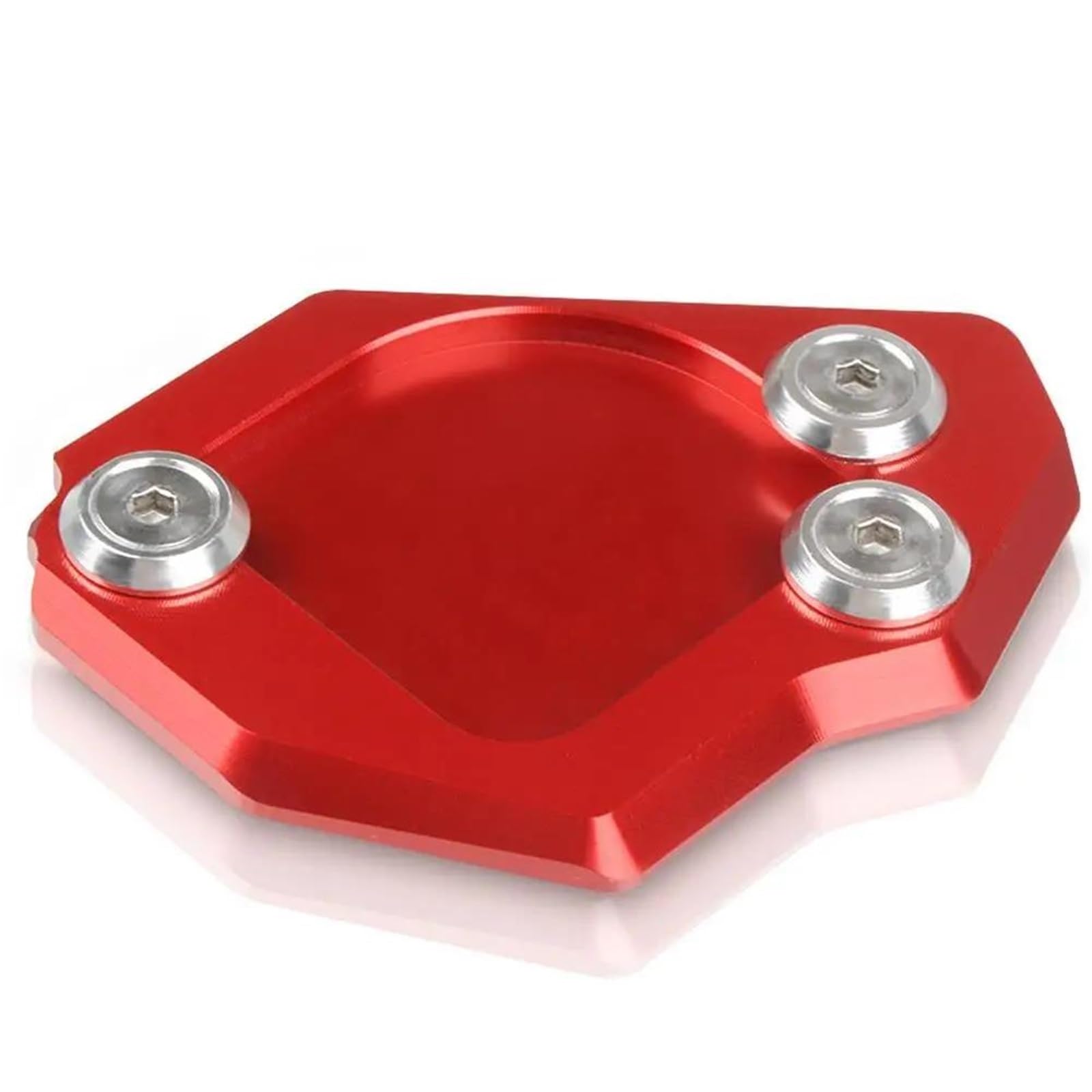 Hpzprpcew Red For B&Mw F700gs F650gs F700 F650 Gs F 700 650 Gs 2008-2017 Motorbike Sidestand Kickstand Side Stand Extension Pad(Red)