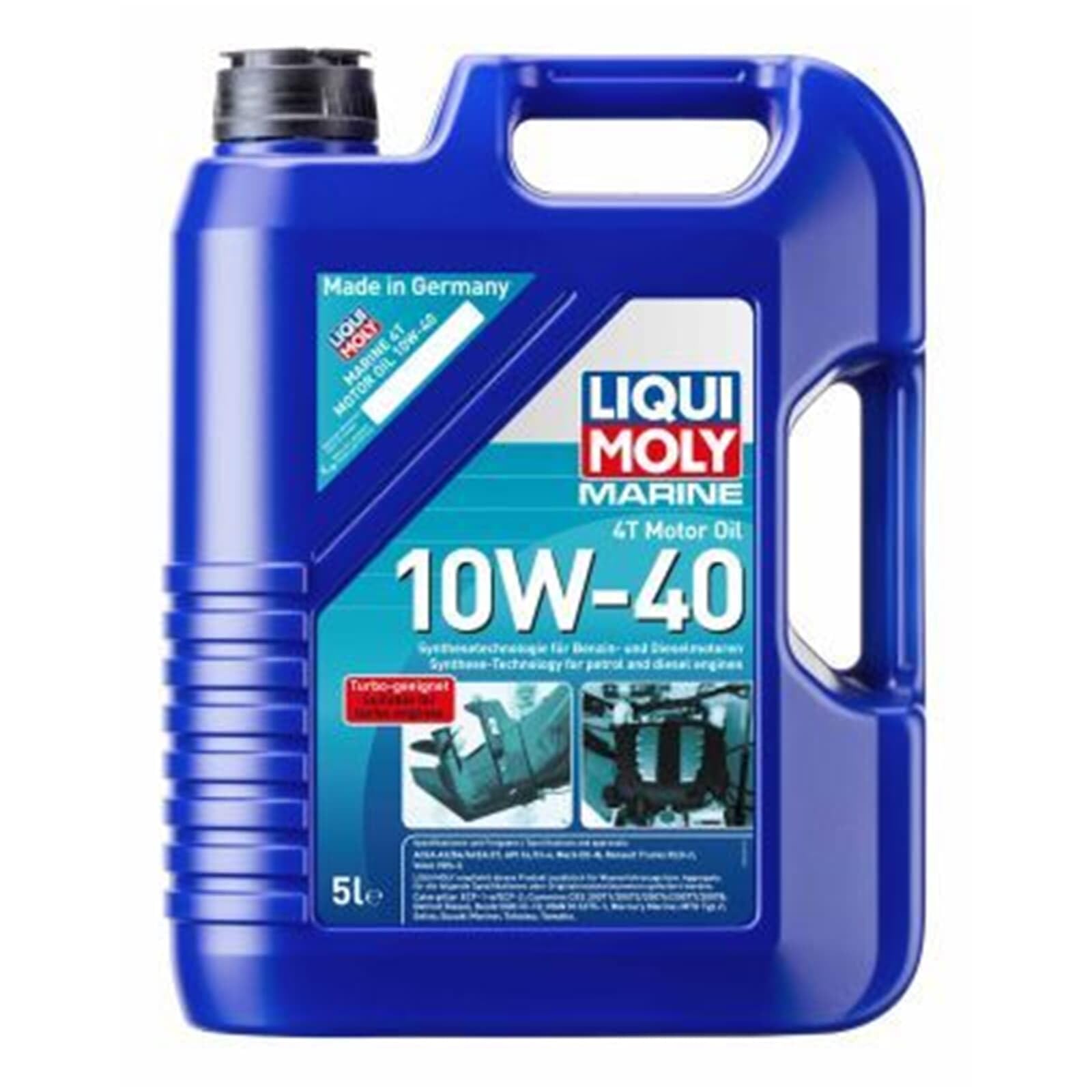 Liqui Moly Marine 4T Motor Yağı 10W-40 5 l Otomotiv Bakım Ürünü