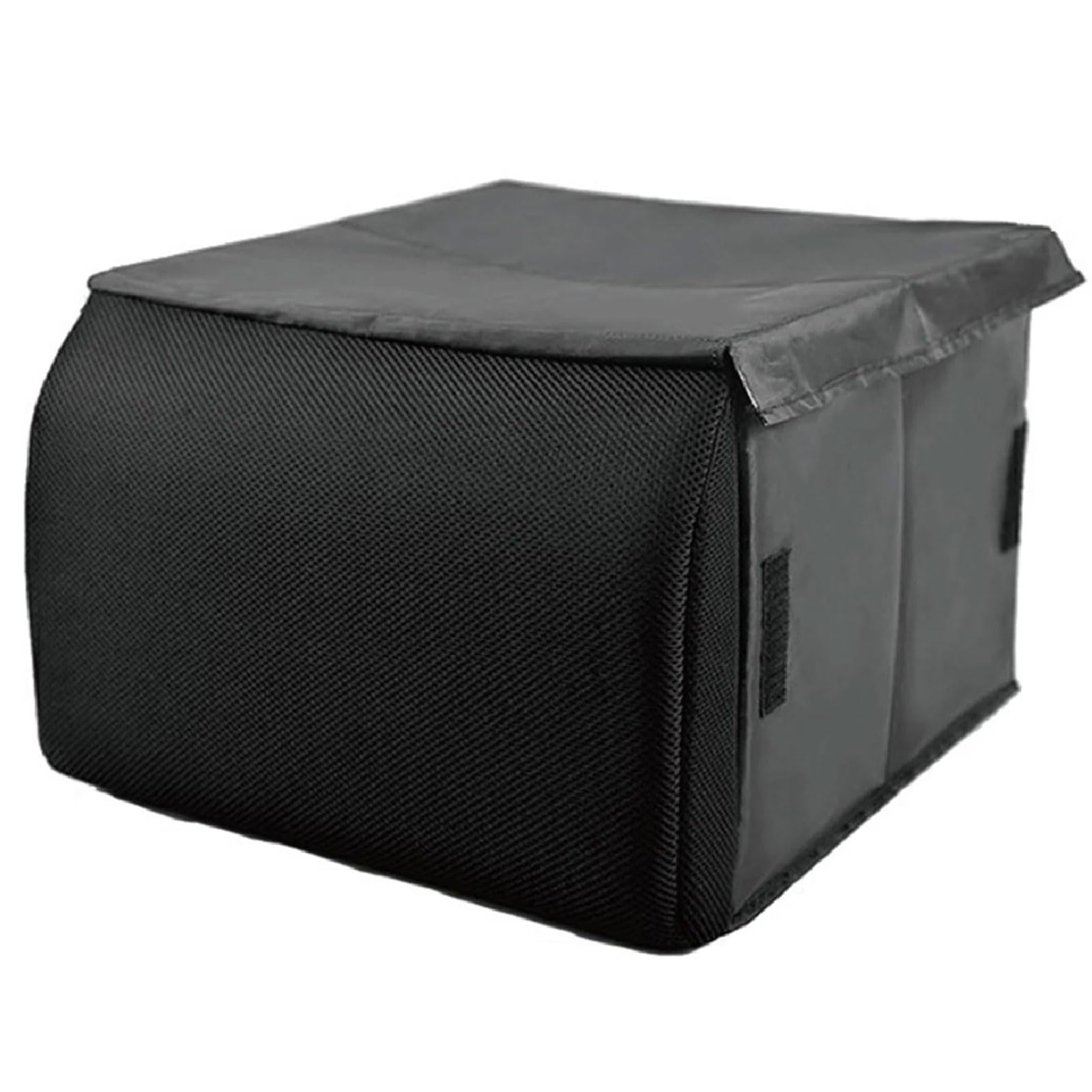 Spacious Foldable Car Organizers with Double Function As Back and Storage for Road Trip Car Storage Trunk