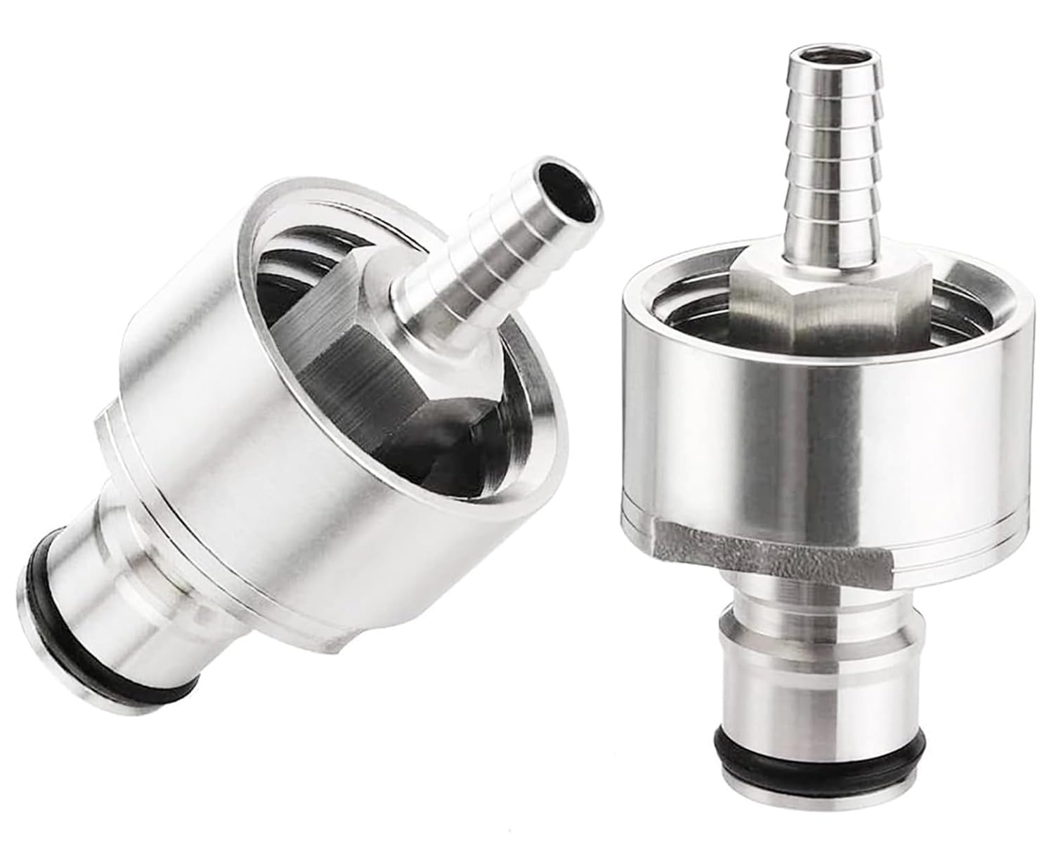WELLBOM 2 PCS Stainless Steel Ball Lock Carbonation Cap, 5/16'' Beer Line