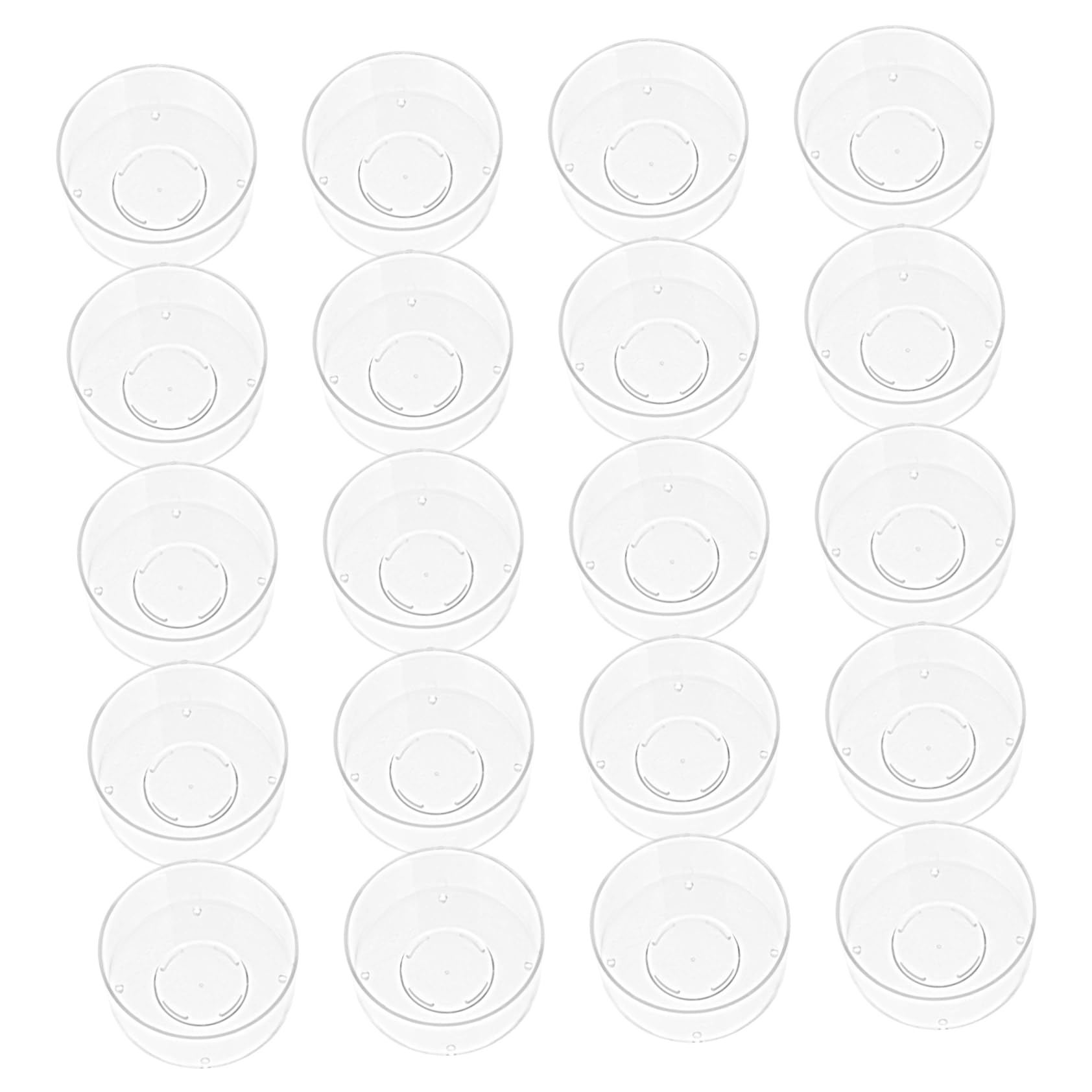 DOITOOL 100 Piezas Unidades Moldes para Velas de Plástico Ignífugo Contenedores para Hacer Velas Diy Recipientes Ligeros y Duraderos Artesanales