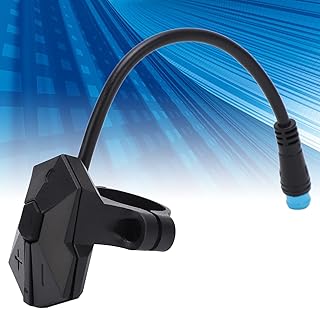 Switch Extension Cable, Electric Bicycle Monitor Switch Cable Monitor Displays Panel Controller Buttons Cable Replacement for Bafang P850C