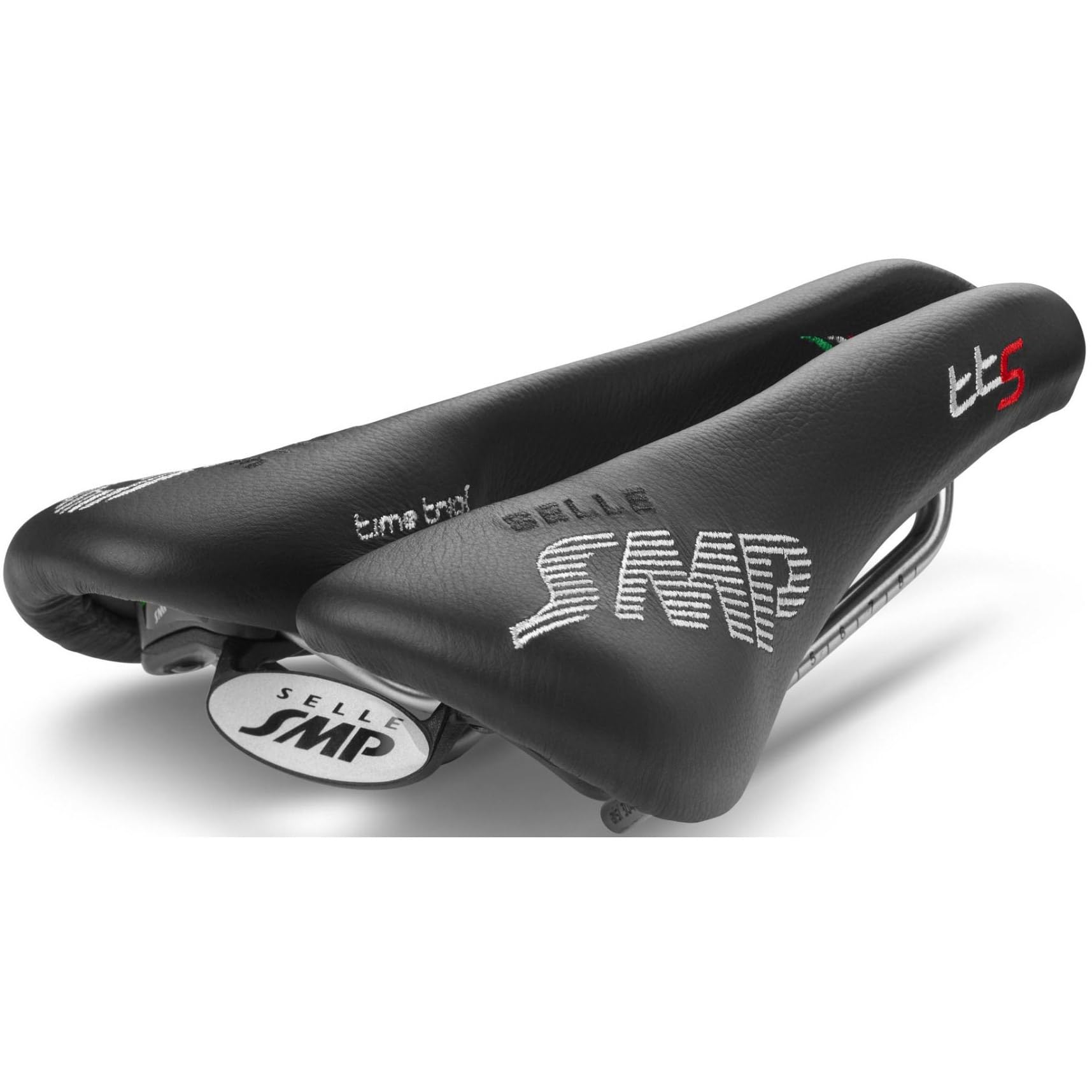 Selle SMP Unisex's SMP T5 Saddle, Black, One Size