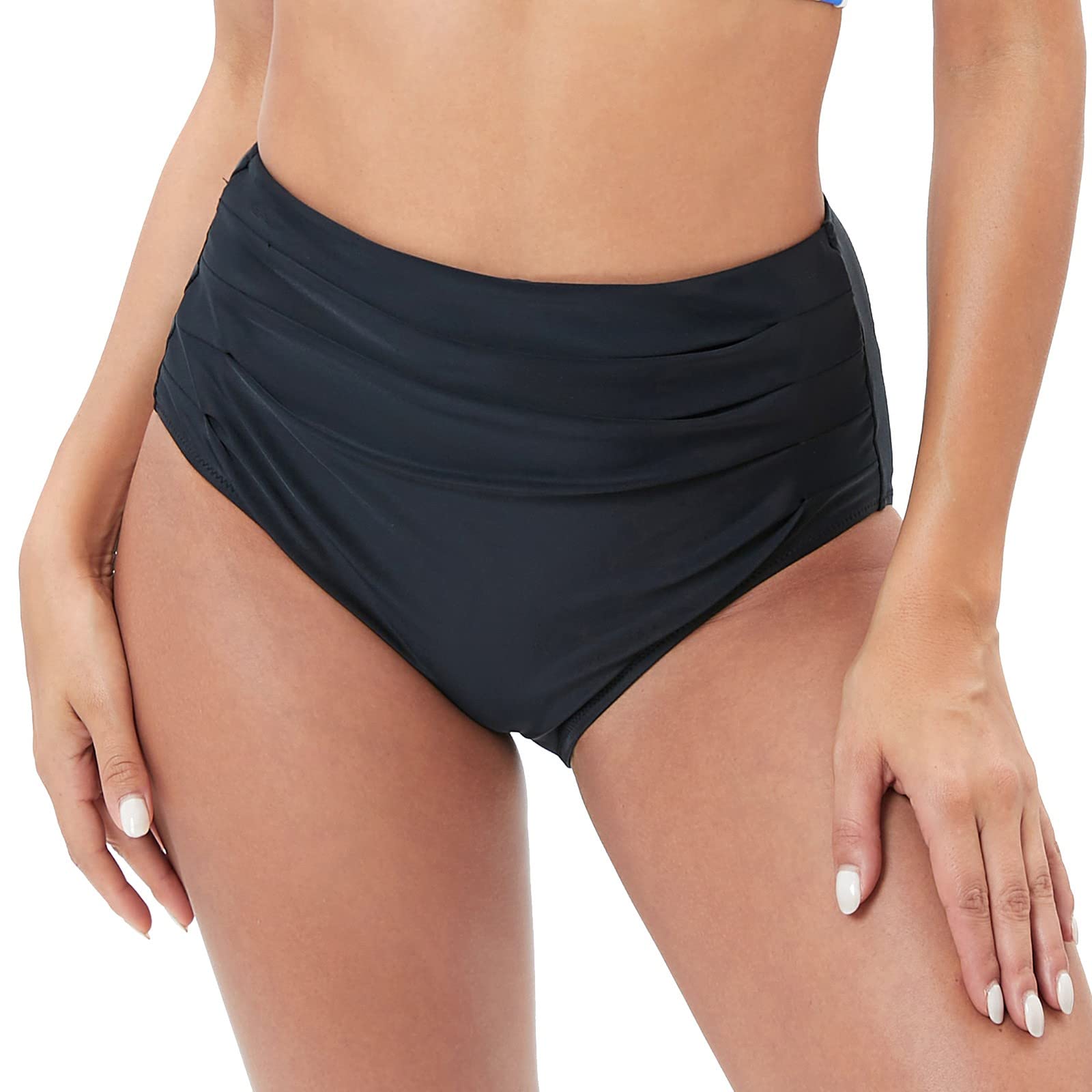 Generic Bañador Menstrual Braga Menstrual con fugas Menstruación Medias de Bikini Mujer Pantalones cortos de Baño Absorbentes de Talle Alto, Pantalones cortos de Baño
