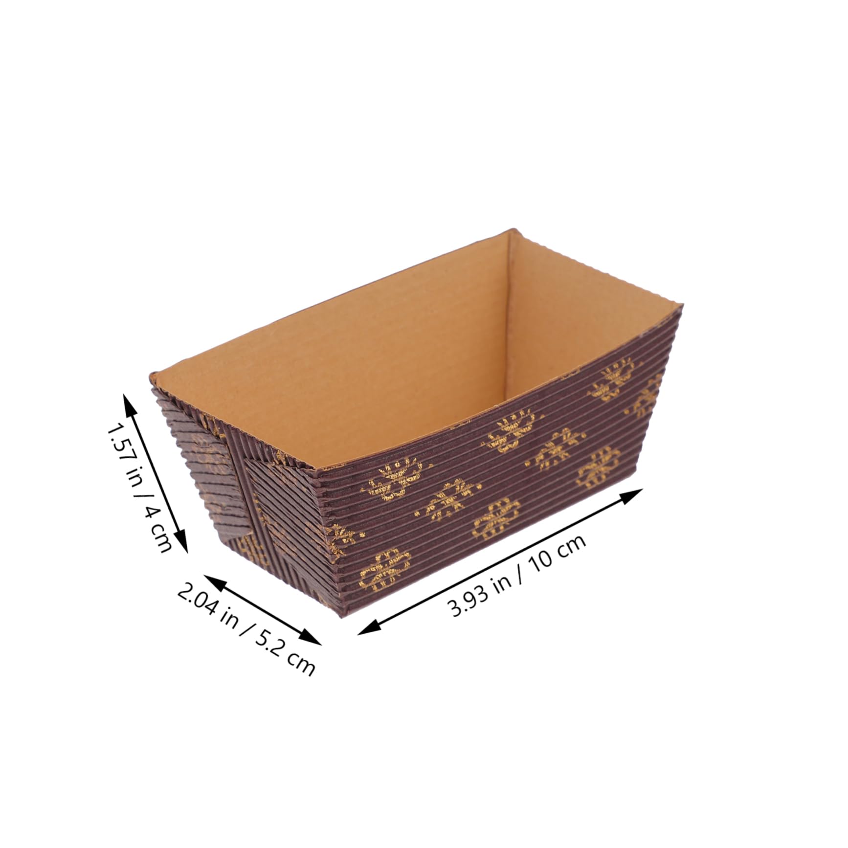 Cabilock 3 Ensembles Moules À Papier Lot De Caissettes Rectangulaires Antiadhésives Pour Cuisson Four Pour Gâteaux Muffins 50 Pièces * 3
