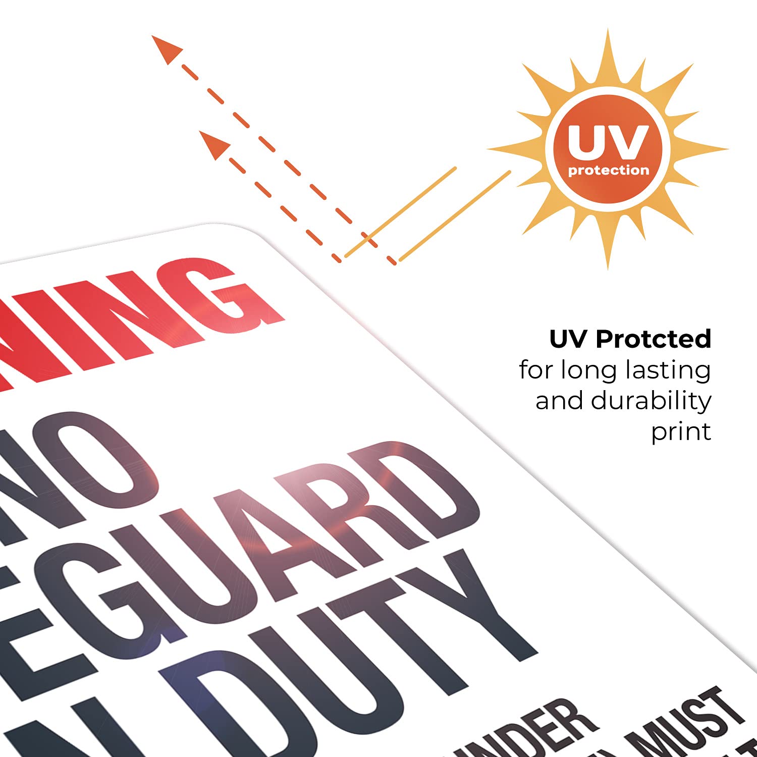 West Virginia No Lifeguard Sign, Complies with State of West Virginia Pool Safety Code, 24x30 Inches, Rust Free .063 Aluminum, Fade Resistant, Made in USA