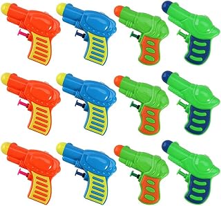 Tomaibaby Water Pistols, 12pcs Water Pistols for Kids, Plastic Water Guns for Dogs Training