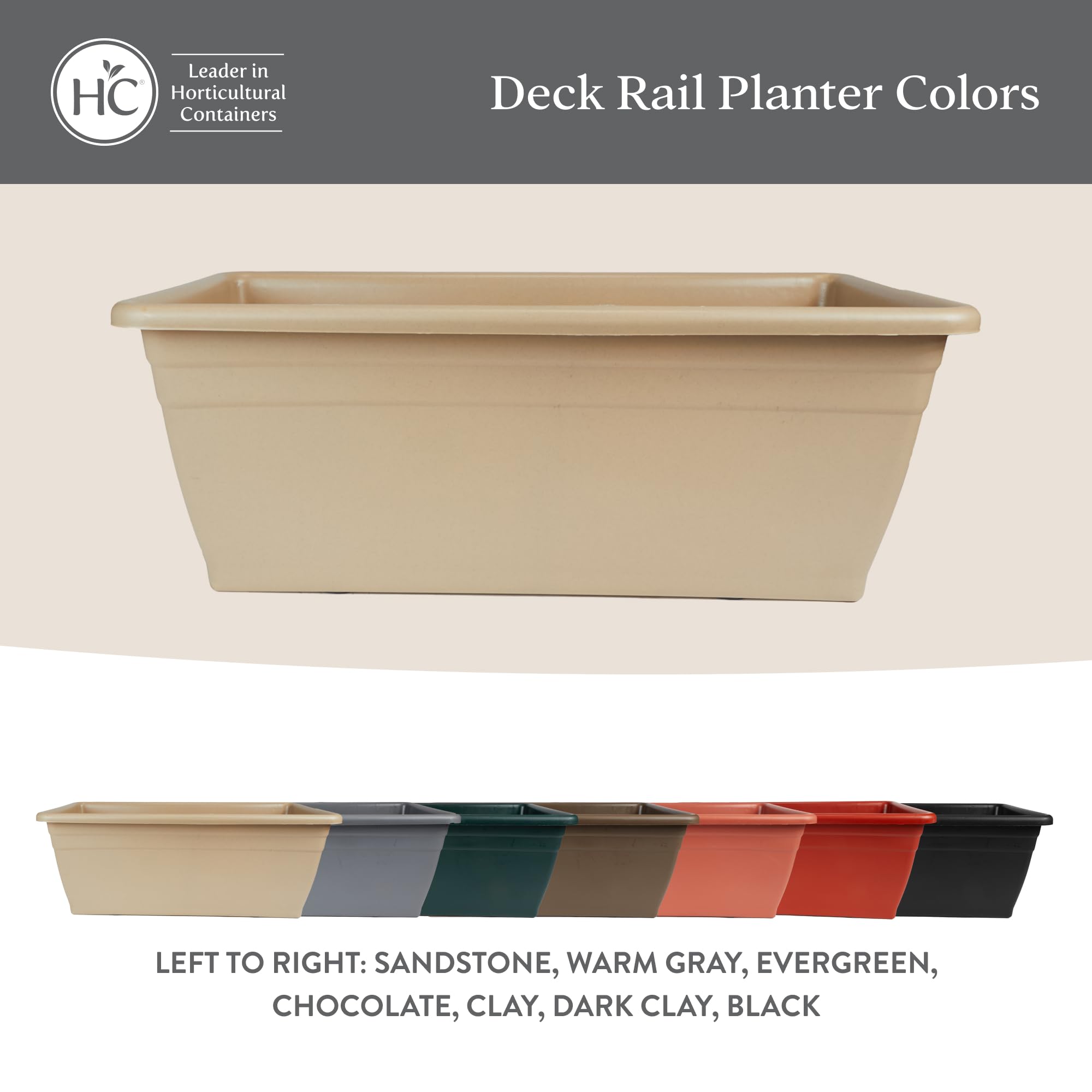 Akro-Mils Green Deck Rail Planter (Produzione sospesa)