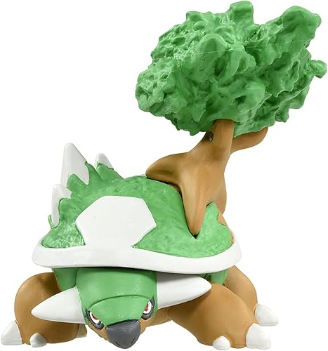 Miniatura 2 de Takara Tomy Pokemon Monster Collection Moncolle MS-58 Torterra Chelterrar 1.5 inches