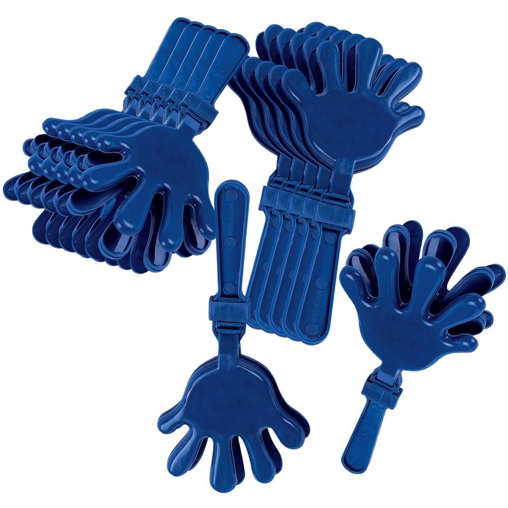 Amazon.com: Fun Express Blue Plastic Hand Clappers - Fun and Noisy