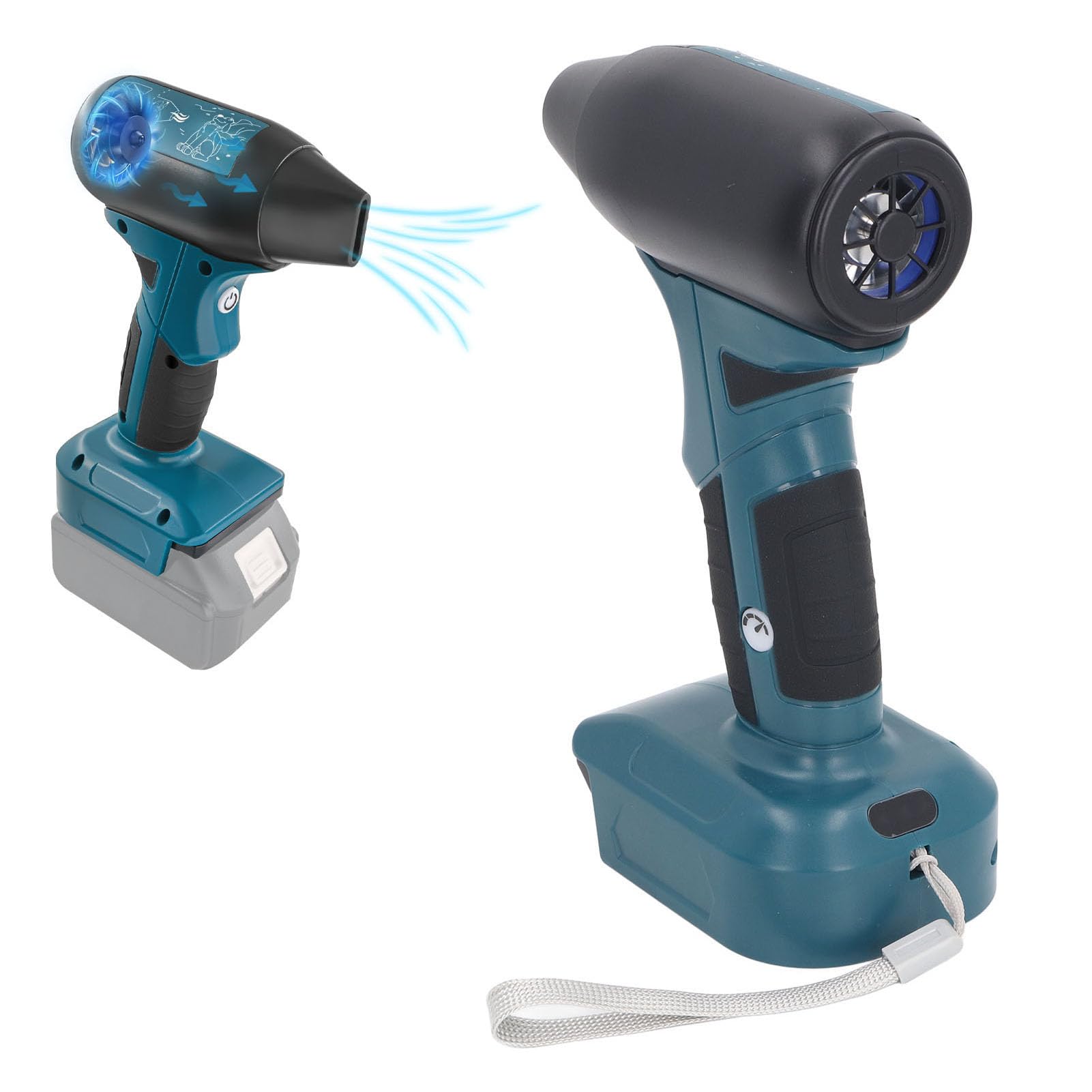 Sopladora Jet Dry, 130000 RPM, 4 Velocidades, Soplador Eléctrico