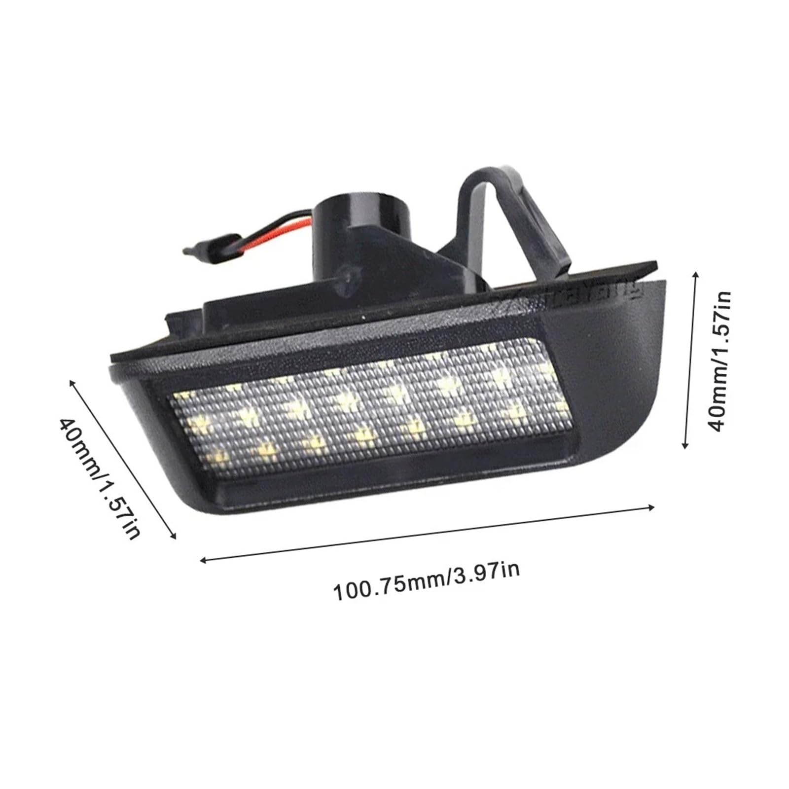 Éclairage Plaque Immatriculation Pour Peugeot Expert Partner Rifter LED Numéro Plaque D'immatriculation Lumières Lampes(1PCS)