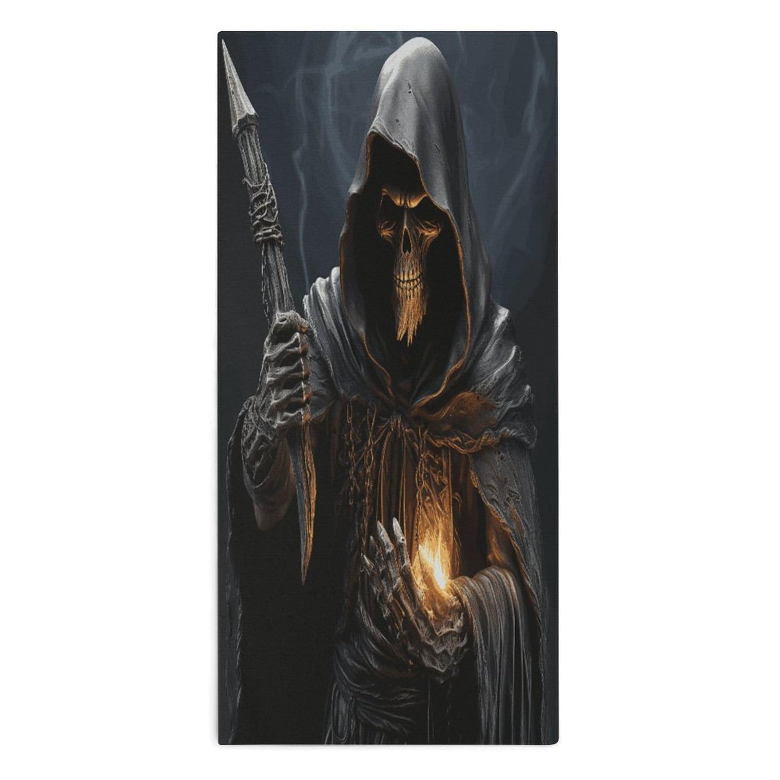 Btcowzrv Style Grim-Reaper Bath Towel Beach Towels Shower Towel