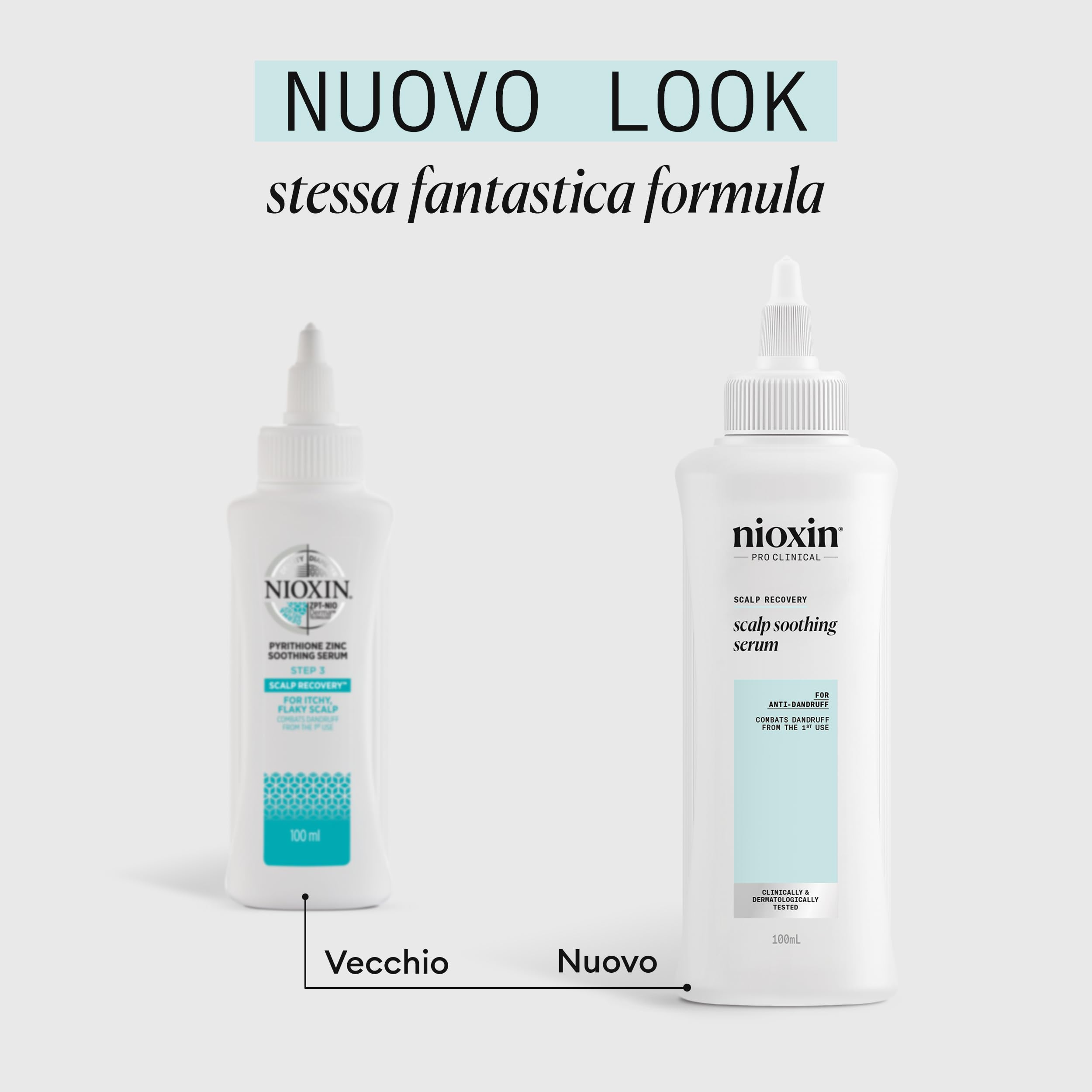 Nioxin Scalp Recovery System Siero Lenitivo per Cuoio Capelluto - Trattamento per Cute Irritata, Secca e Squamosa - con Zinco Piritione (100ml)