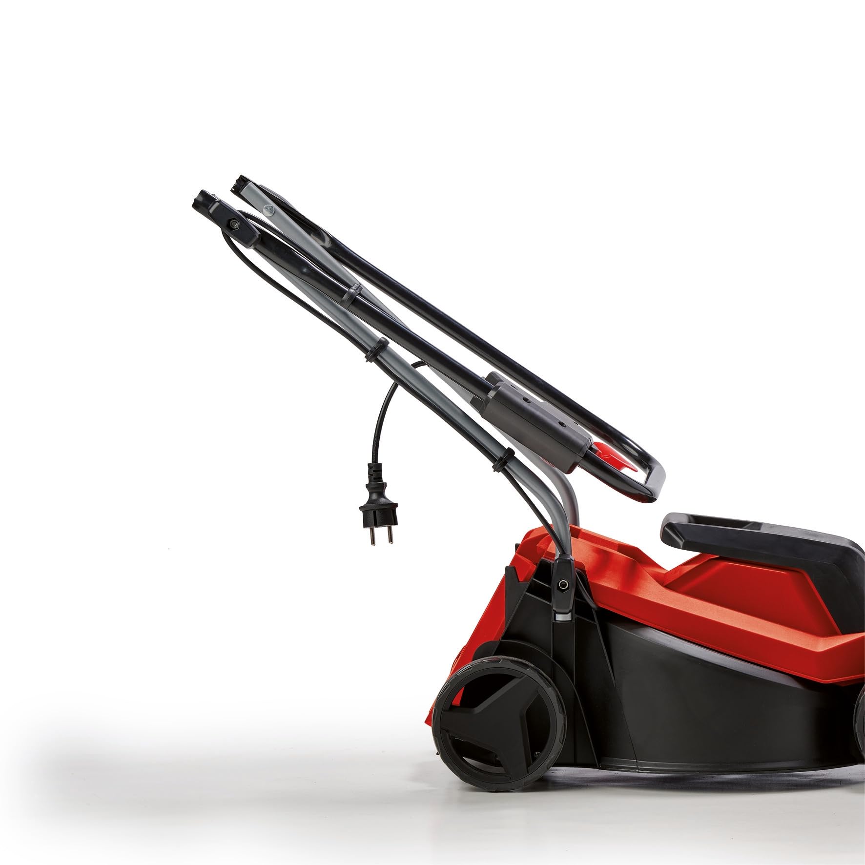 Einhell tosaerba elettrico GC-EM 1000/32 (1.000 W, larghezza di taglio 32 cm, fino a 300 m², cesto raccoglierba da 30 l, altezza di taglio 30-70 mm, manubrio pieghevole)
