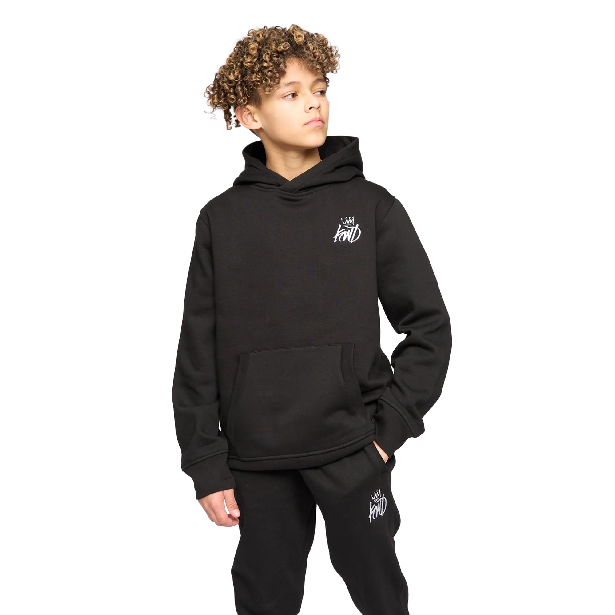 Kings Will Dream Boys Crosby 2.0 Hoodie (9-10 Years) (Black)