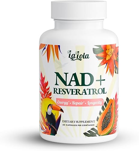 Energía celular y apoyo antienvejecimiento para mujeres - Resveratrol + Quercetina - Apoyo mitocondrial, refuerzo de vitalidad y metabolismo - Apoya