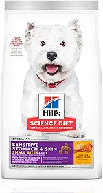 Ração Hill's Pele Sensível Pedaços Pequenos para Cães Adultos sabor frango - 6.8kg