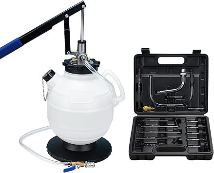 7.5L Transmission Fluid Pump Manual ATF Refill Tool Kit with s Adapters.