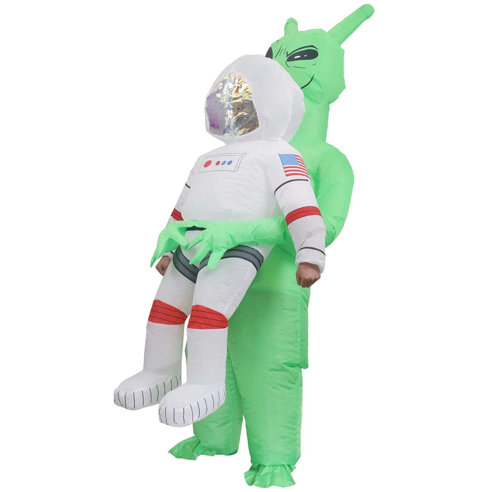 JOYGLEN Inflatable Costume Game Cloth Adult Funny Blow up Suit Halloween Men's Costume Cosplay