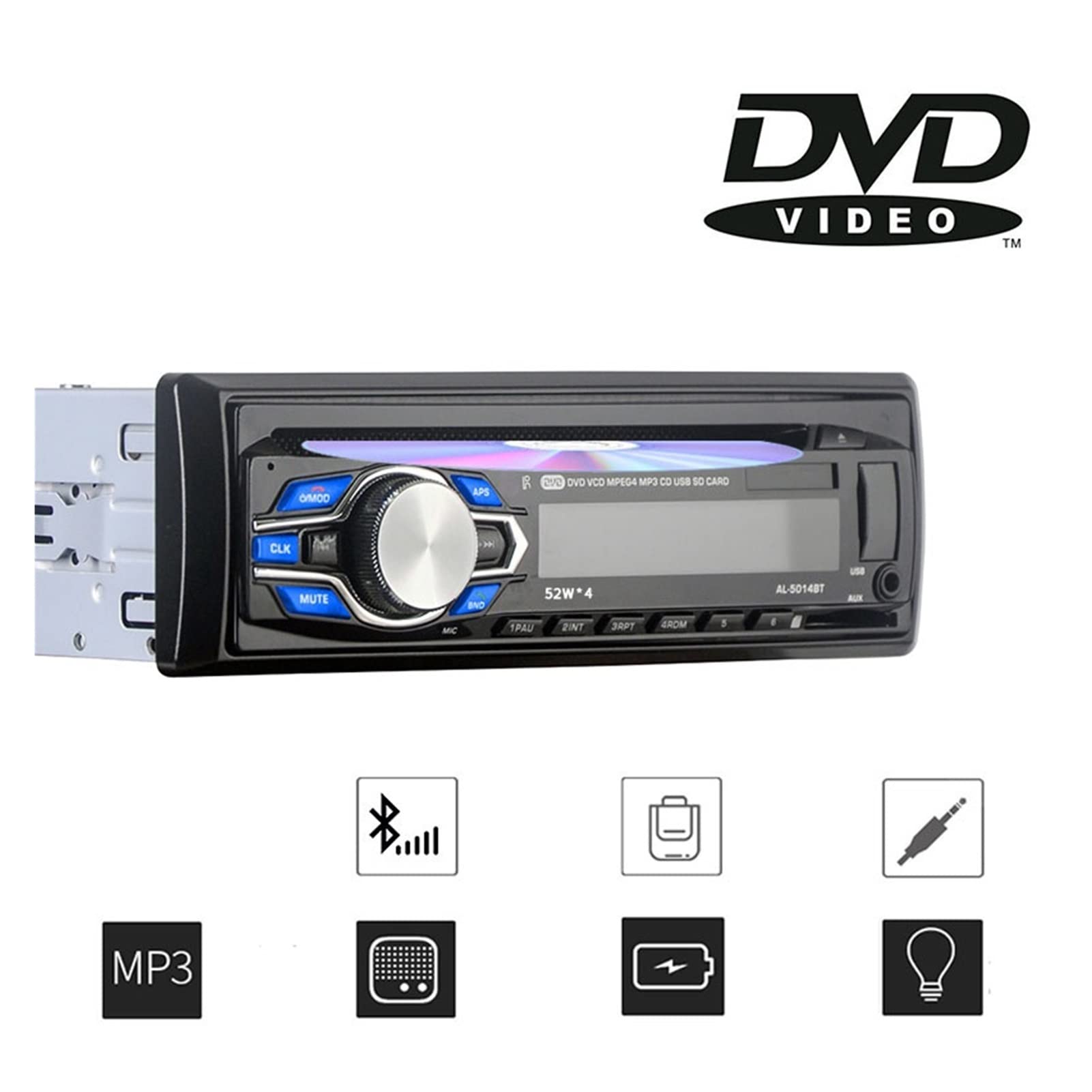 カーオーディオ デッキ・プレイヤー Amazon.co.jp: カーラジオ DVD VCD CD MP3Bluetoothオートカー