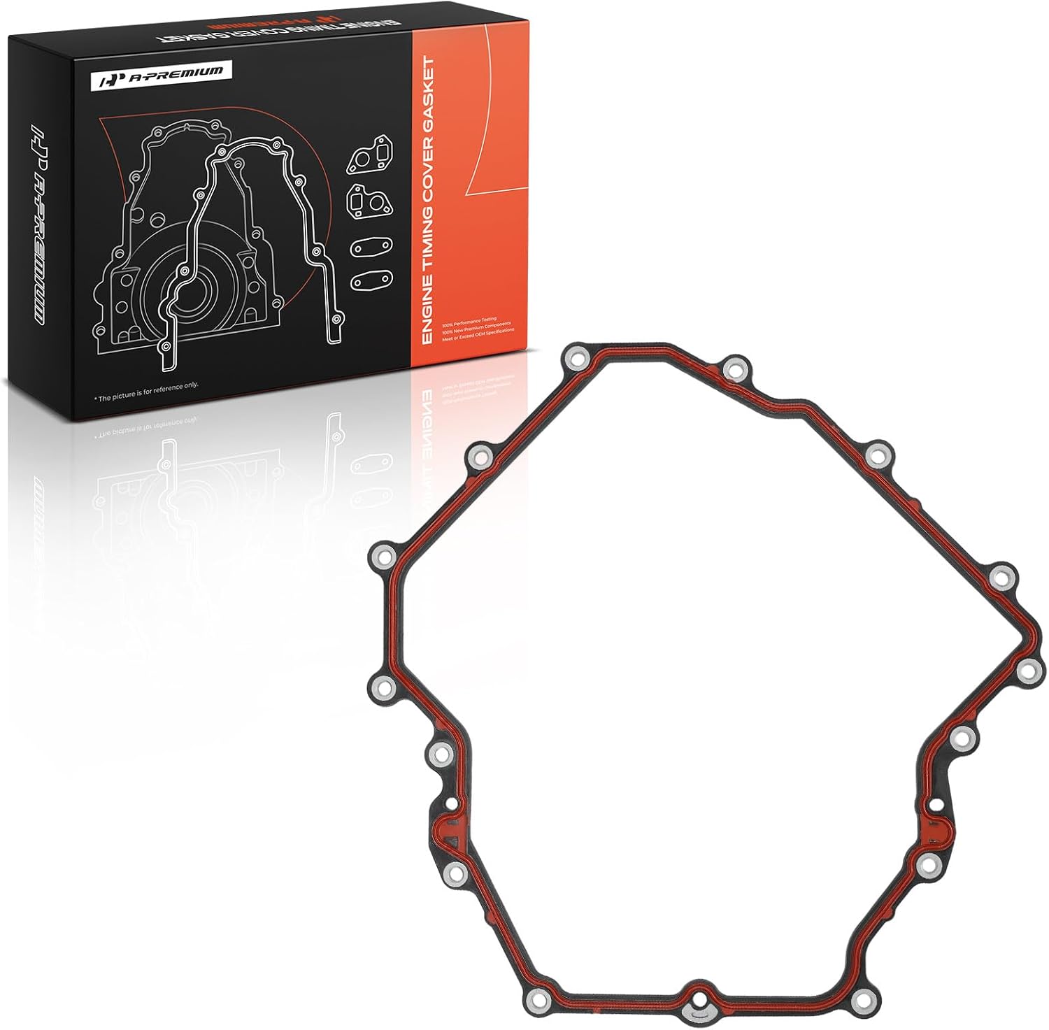 A-Premium Engine Timing Cover Gasket Compatible with Buick Lucerne 2006-2011 & Cadillac DTS 2006-2011, DeVille 1998-2005, Eldorado, Seville & Pontiac Bonneville & Shelby Series 1 & Oldsmobile Aurora