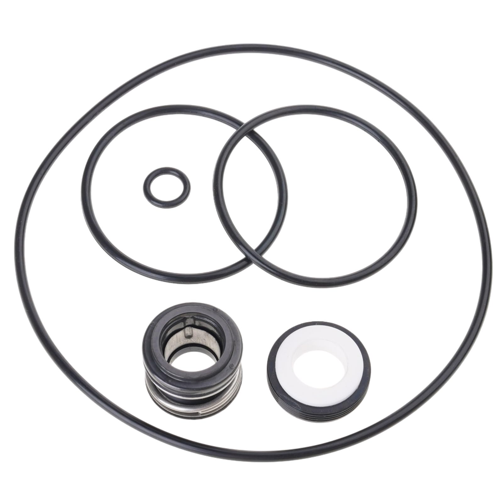 Tsophreniq Rubber Shaft Seal Replacement Set With Leakproof Design Easy Installation For Pool Pumps Maintenance Shaft Seal O Rings Replacement