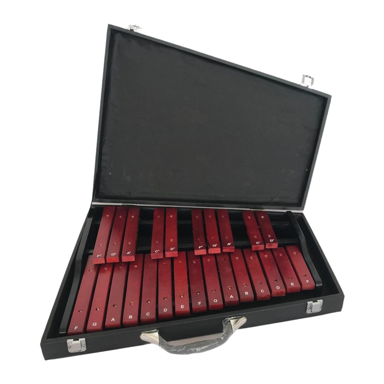 Piano de percusión infantil con música de percusión manual que ofrece un cómodo apoyo para el desarrollo musical infantil, garantizando que no, Imitación con estuche, 58x47x8cm