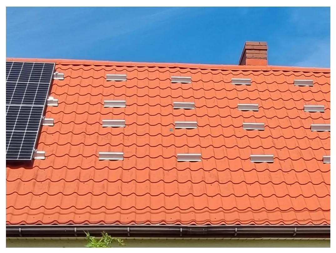 NAKA Photovoltaik Halterung Dachhaken Set für 2 Module 30 mm Solar PV Trapezdach Flachdach Befestigung 0% MwSt.