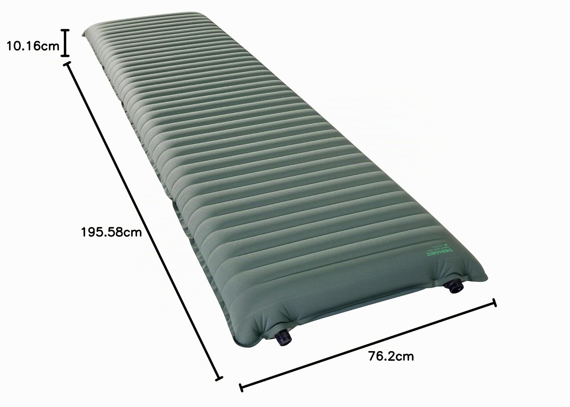 Therm-a-Rest NeoAir Topo Luxe Matte XL, verde