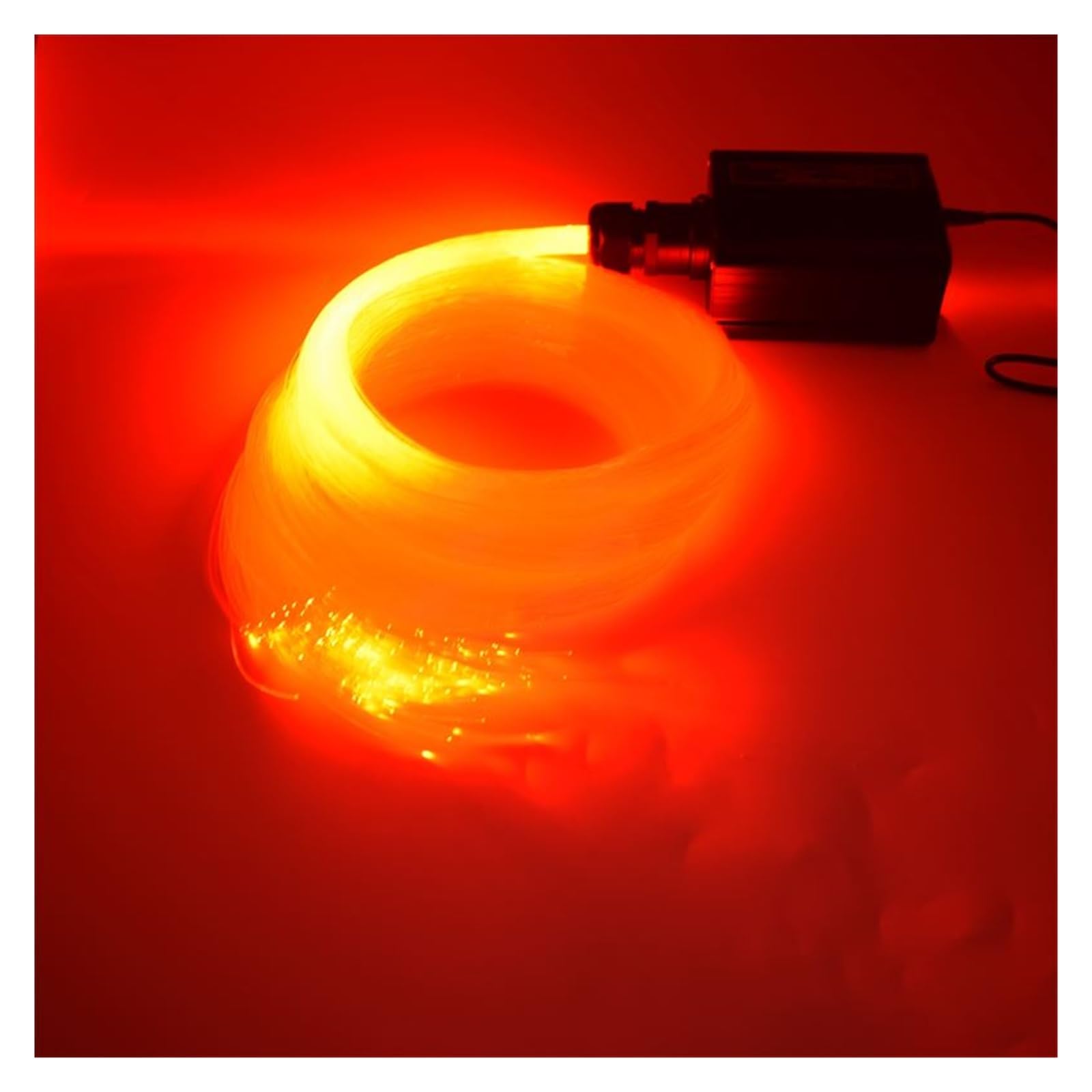 Zestaw sufitowy światłowodowy 16W RGBW, światłowód DC12V LED z kontrolerem dotykowym 2.4G, Jednostka Otoczenia(500PCS X 0.5mm X 2m)
