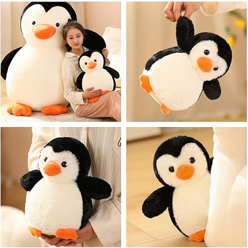 Miniatura 3 de XZJMY Almohada de peluche, juguete de muñeca de pingüino de peluche de 12 pulgadas para niños