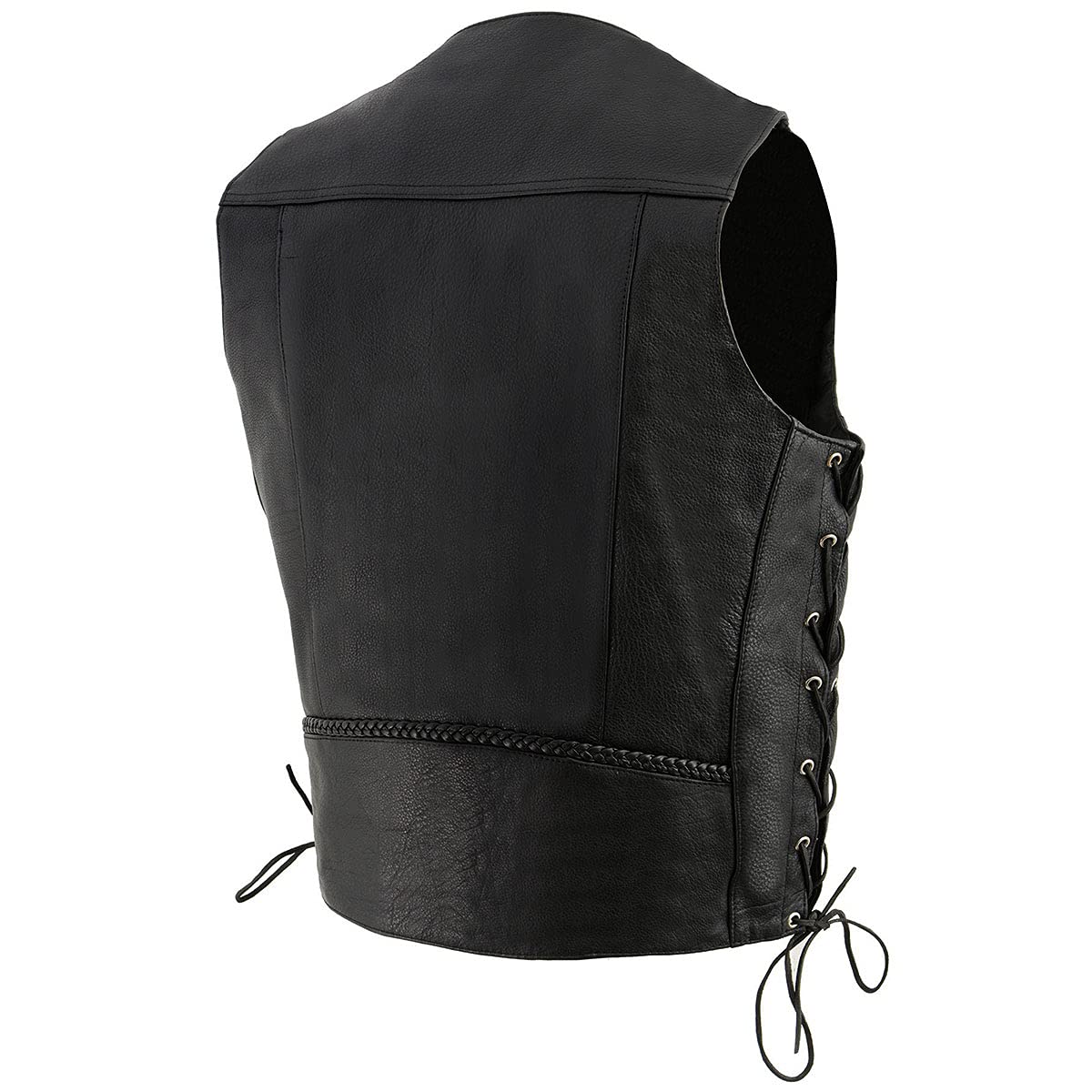 Motorcycle Vest For Men Motorcycle Vest For Kids Leather Side Lace