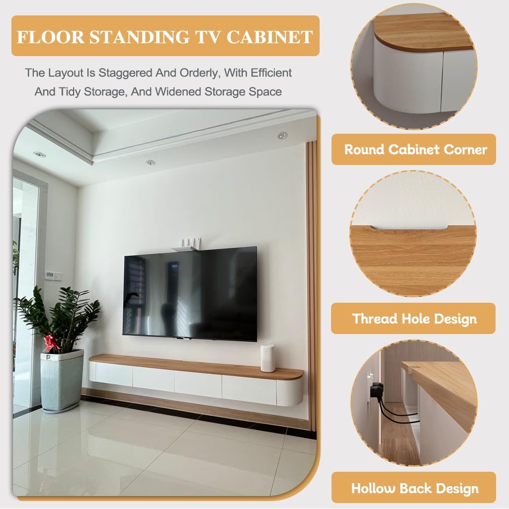 フローティングキャビネット　テレビ台　180cm takaneko68_p210044762892