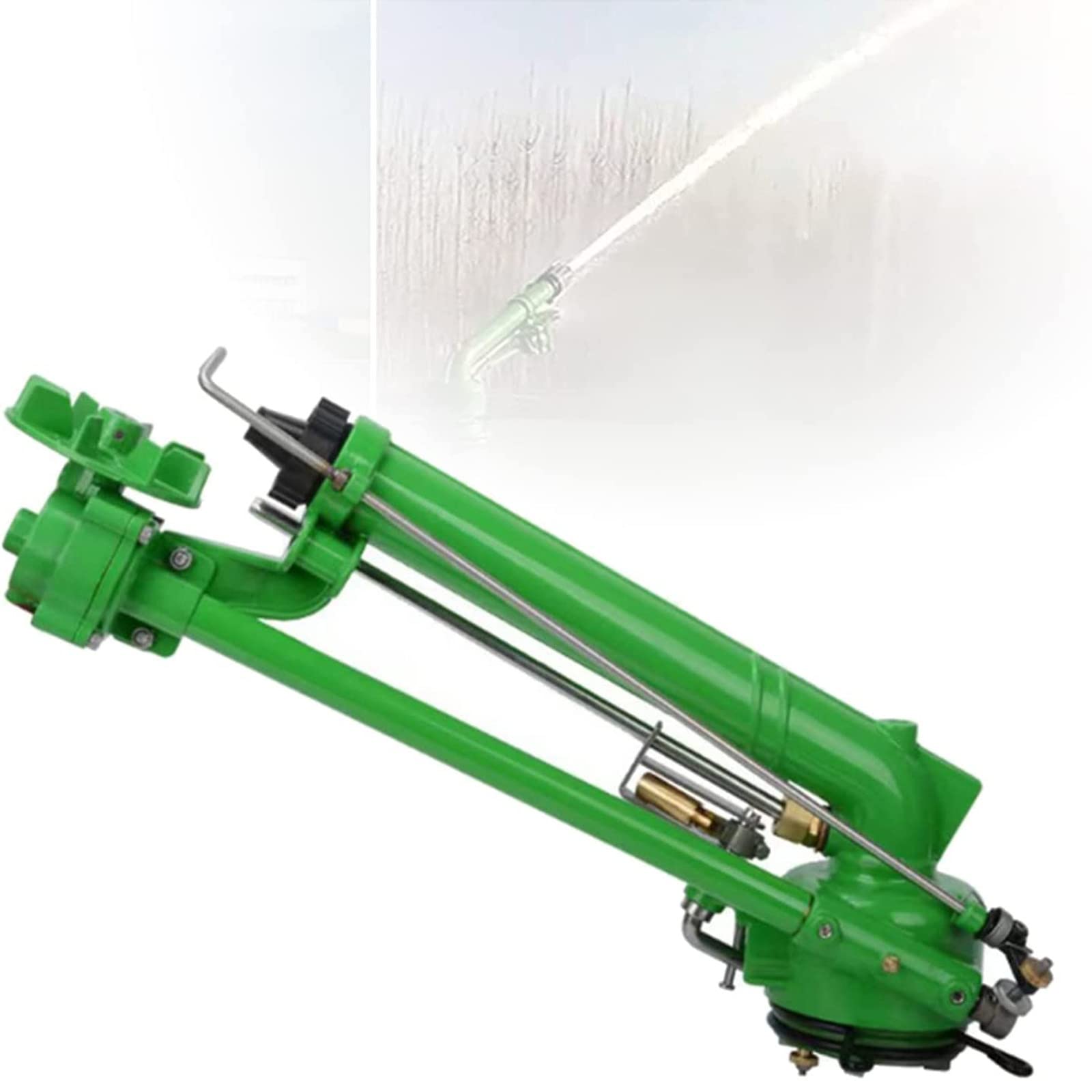 Arroseurs de Jardin,Arroseur d'arrosage,Arrosage Agricola, Arroseur de pelouse, 360 ° Rotatif Automatique d'eau Arroseur Système pour l'irrigation de la pelouse de Serre de Jardin