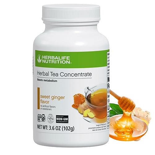 Miniatura 1 de HERBALIFE Concentrado de té de hierbas jengibre dulce con ingredientes no transgénicos 3.60 oz