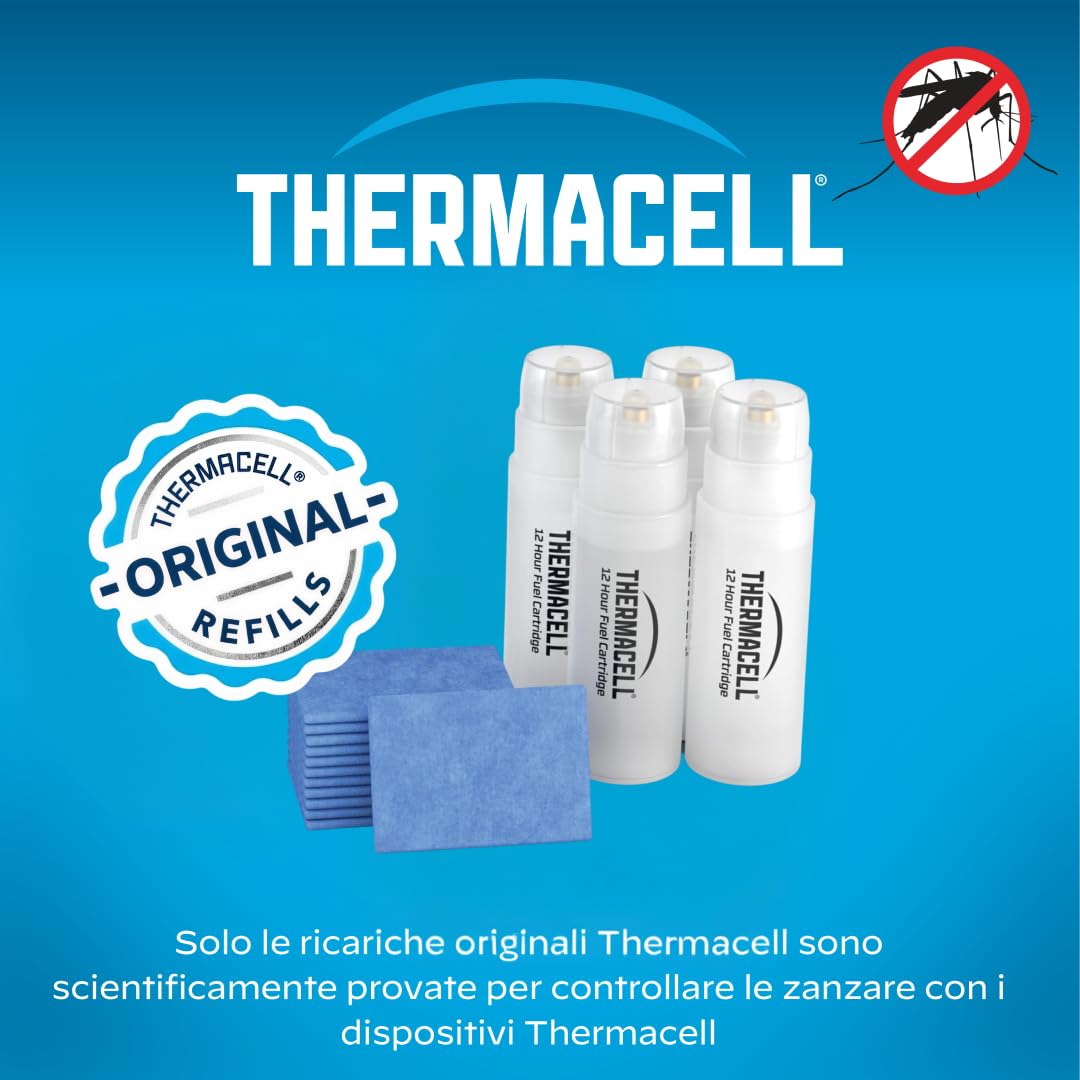 Thermacell Ricarica Antizanzare 21 m² 48 Ore Zona di Protezione