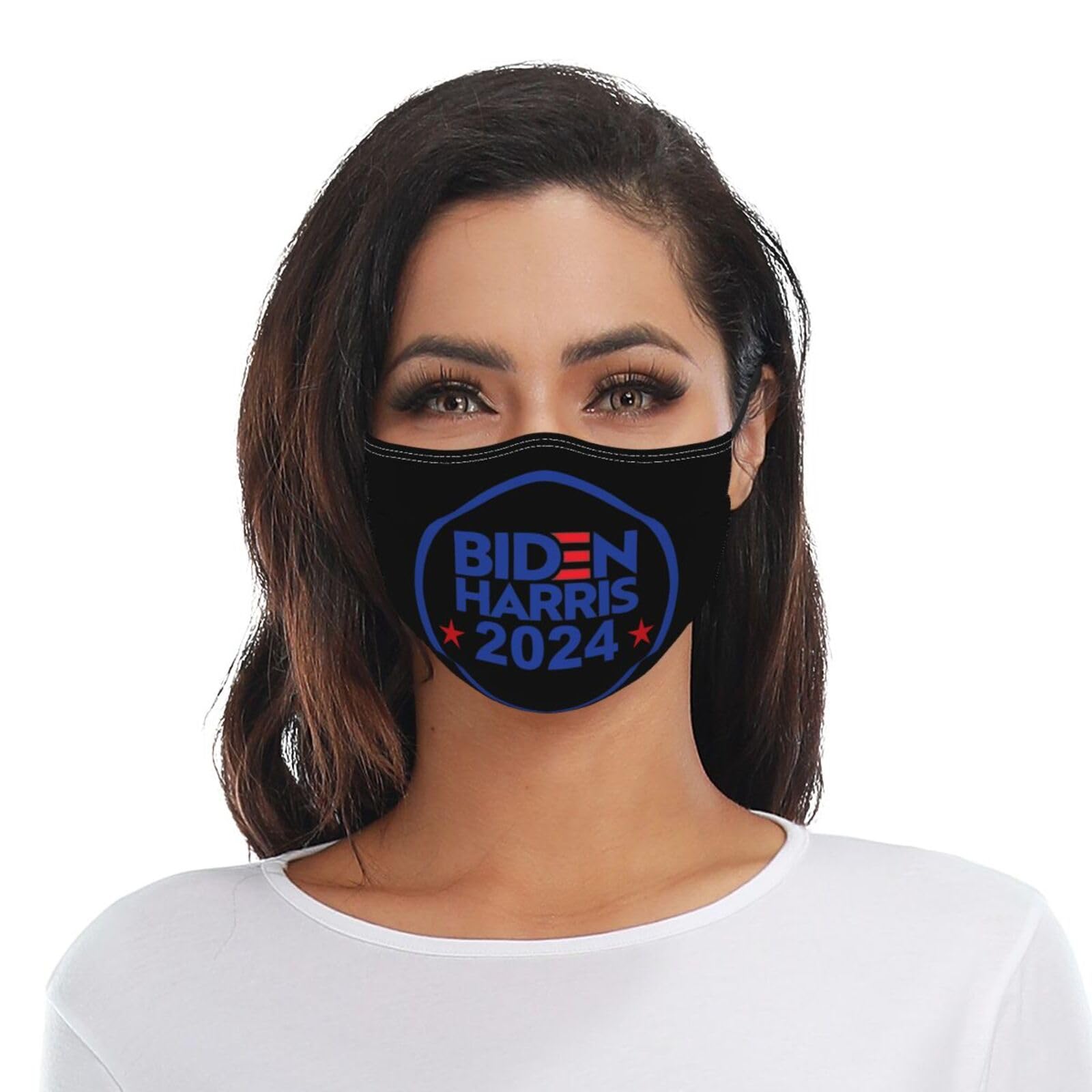 Joe Biden Kamala Harris 2024 Adult Dust Mask Adjustable Dust Face with 2 Filter5010