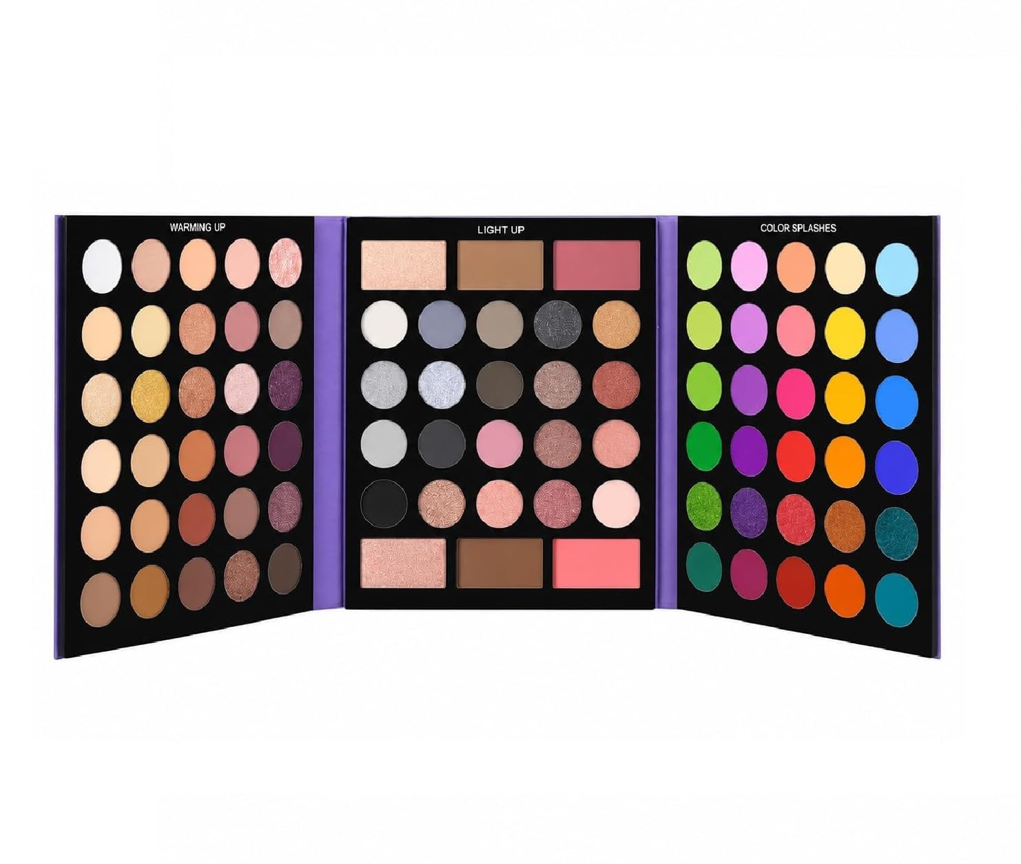 Pretty 2 Eyeshadow Palette, 86 Colors All-in-One Makeup Kit, Glitter Matte Shimmer, Long Lasting Professional Cosmetic Set-image-12