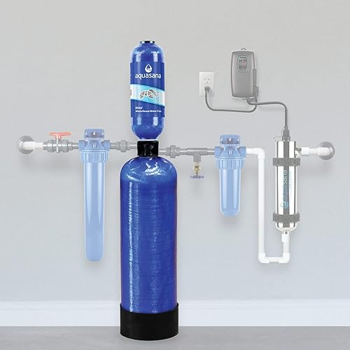 Miniatura 4 de Aquasana Depósito de reemplazo de filtro para toda la casa Rhino Well - 500,000 galones - Filtro de carbono y KDF Home - WH-WELLR