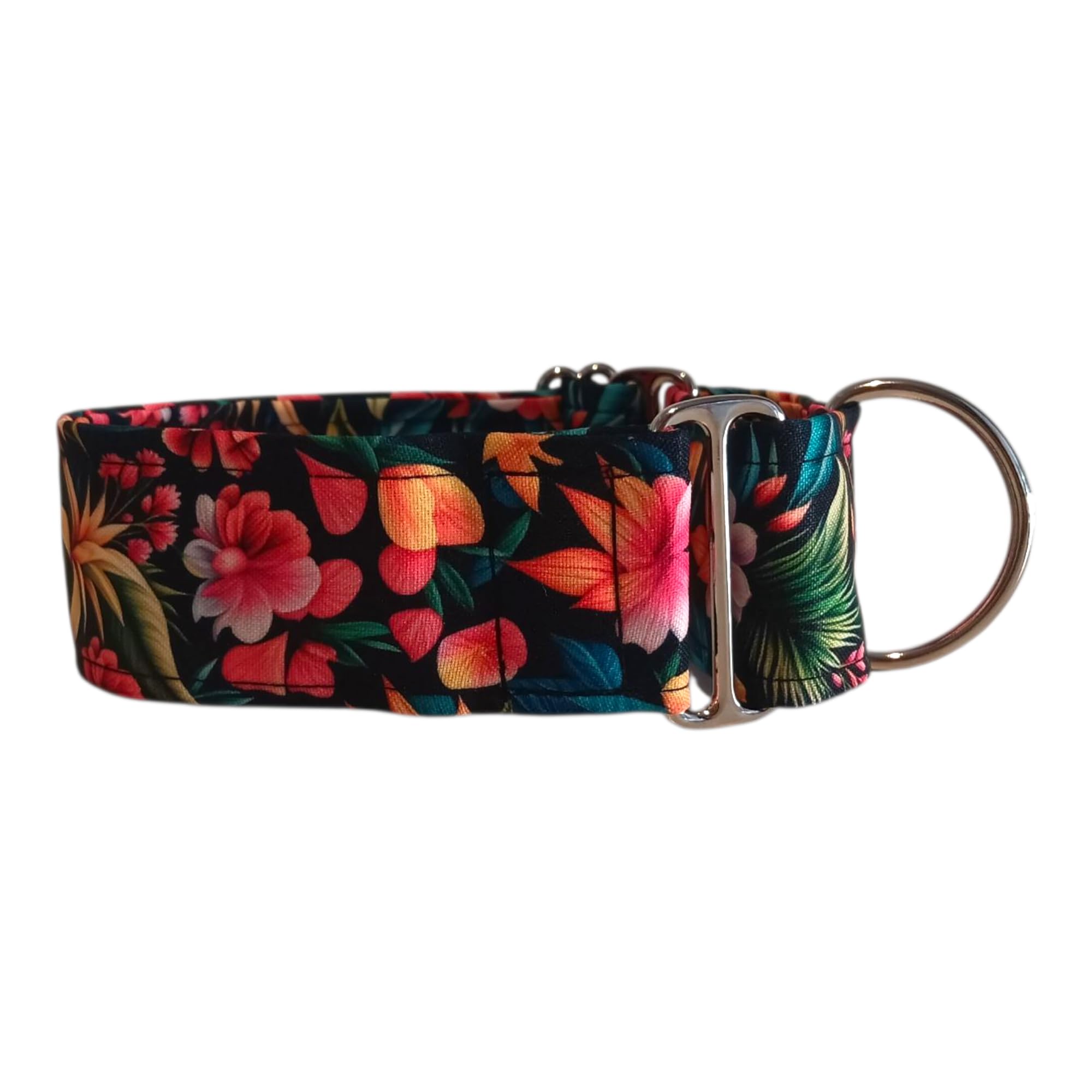 Collar Martingale,Collar para Perro Pequeño, Medianos, Grandes,Collar Perro Ideal Galgo y Podenco (5cm - Talle M (40~50cm), Fantasy)