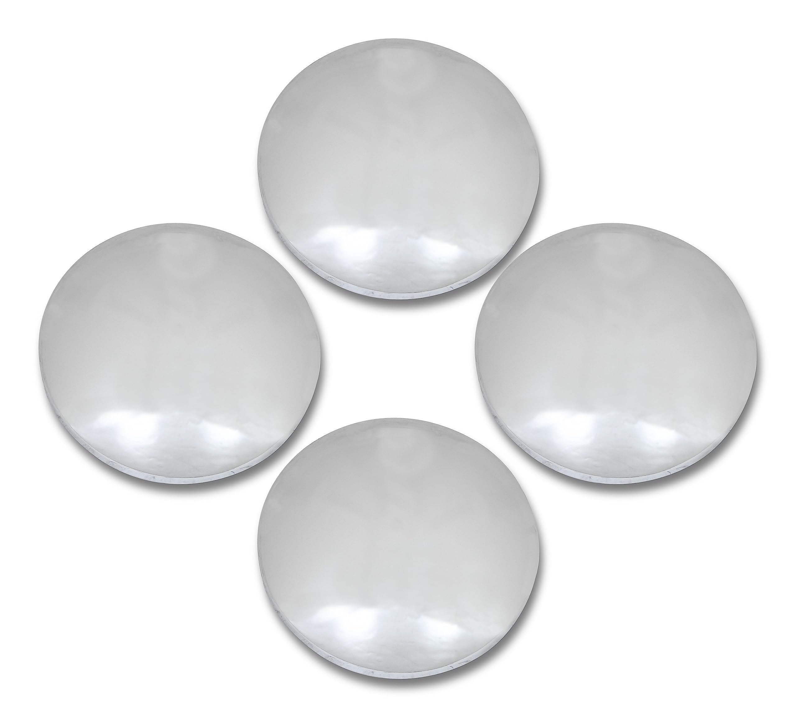 Amazon.com: Mr. Gasket 4580 Baby Moon Hub Caps - Chrome