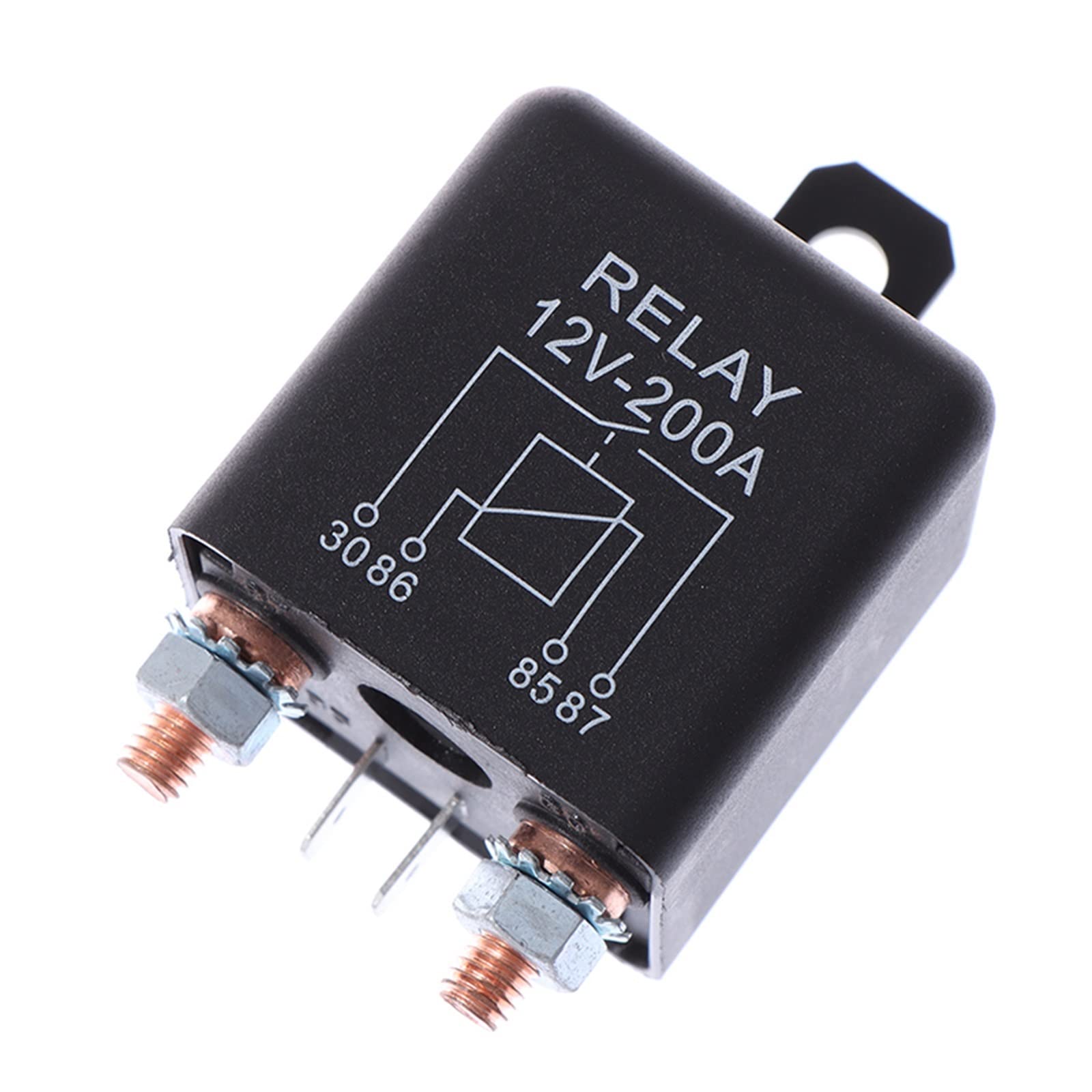 Relè a 4 pin da 12 V 200 A con impronta a 2 pin 2 terminali Relè a 4 pin da 12 V 200 A con impronta a 2 pin 2 terminali