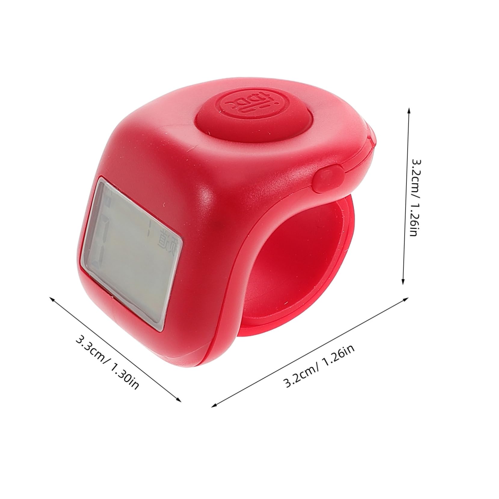 SUPVOX Portable Tally Counter Hand Counter Clicker Nightlight Ring Designed Multi-use Digital for Sports Education