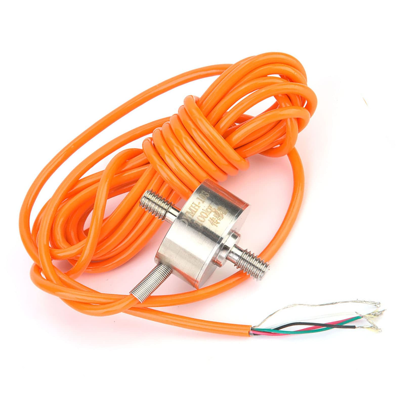 ZJchao Lastzelle, Minispannungsstab Inline -Lastzelle Waage Sensor DYMH -103 Mini Spannung und Kompressionskraftsensor Kraftsensor für die Industrielle Automatisierung (Bereich 0~100 kg)