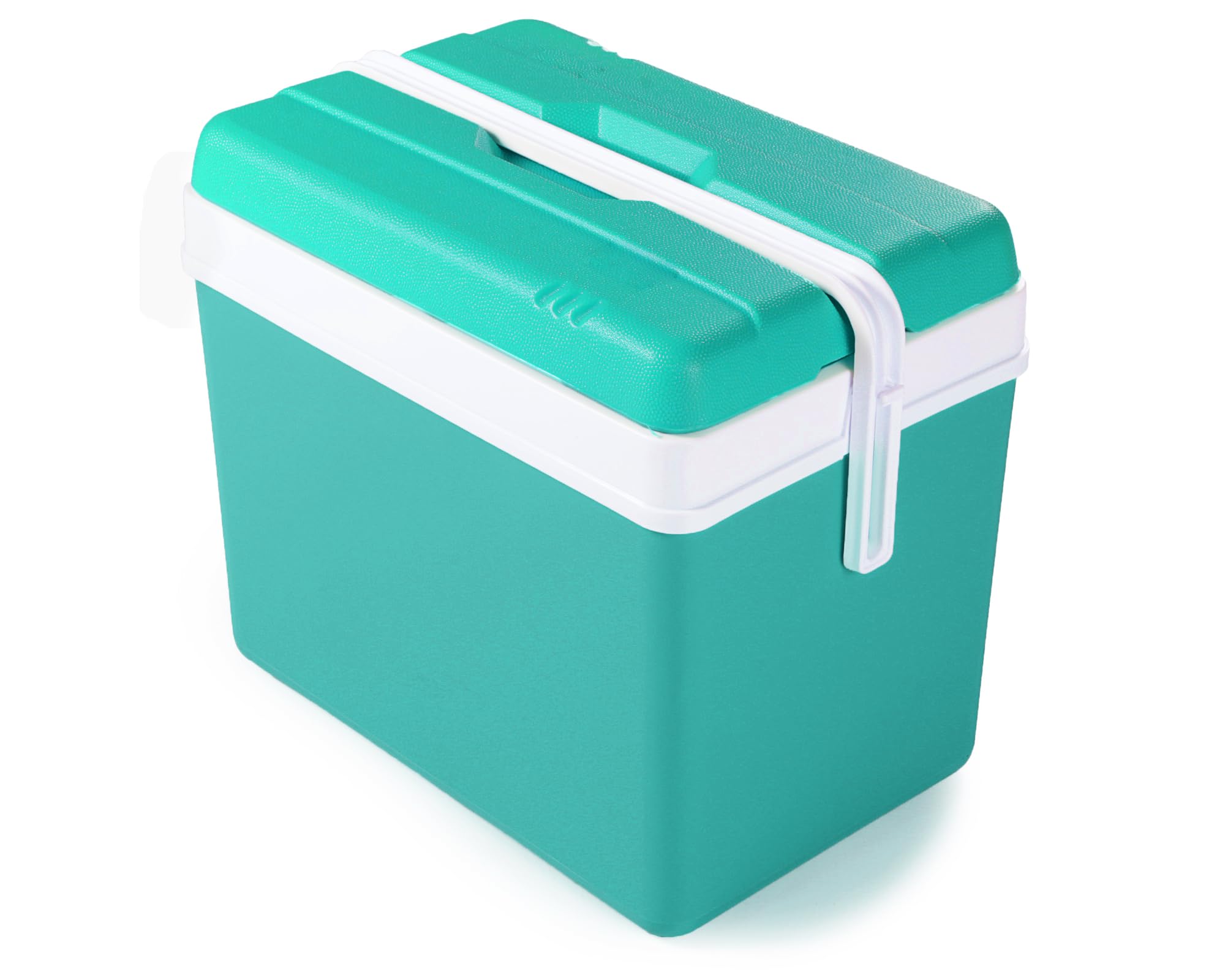 Ondis24 Kühlbox Promotion Blau/Grün Kühltasche für Camping und Picknick aus Kunststoff