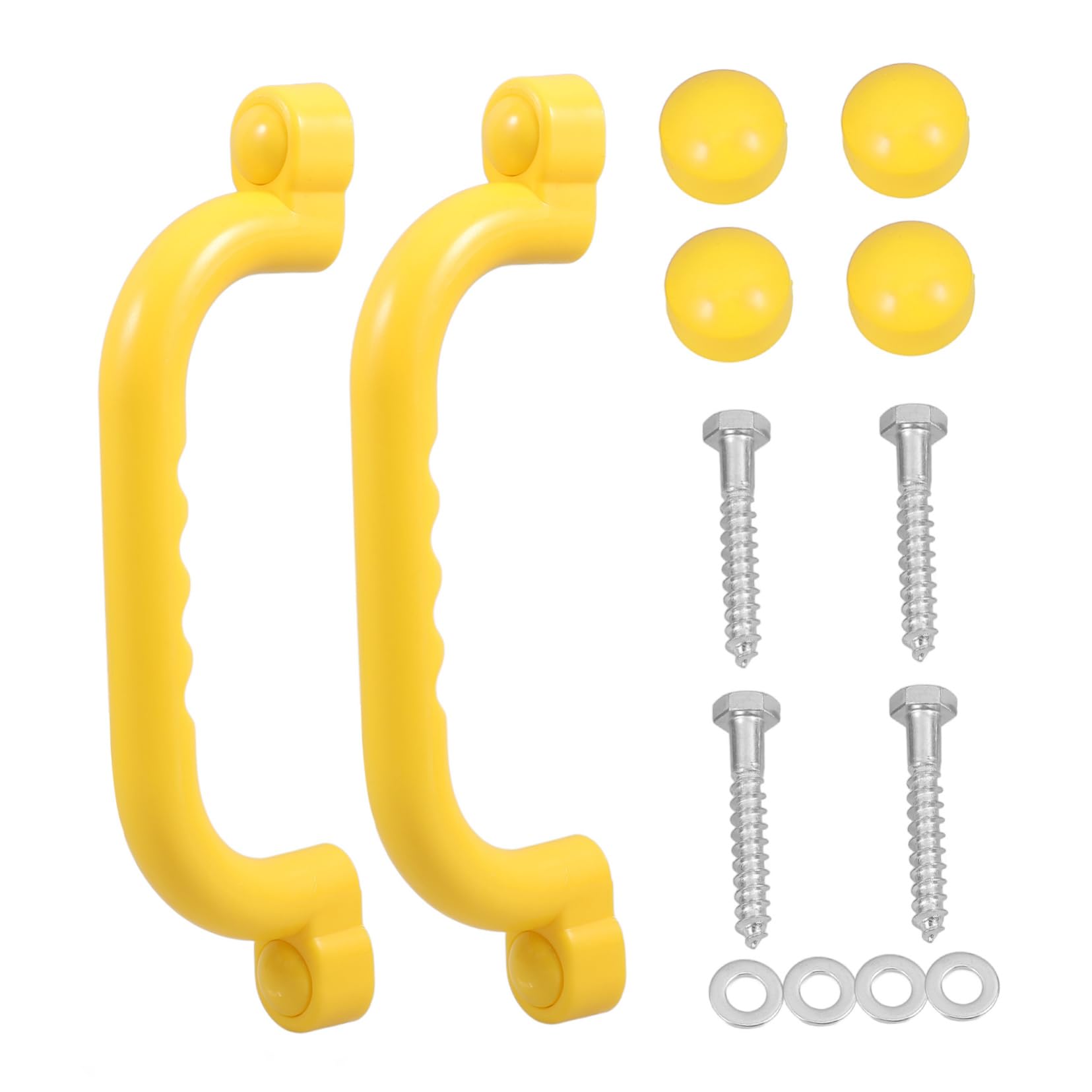 Toddmomy Outdoor Playground Handles Playset Safety Grip Bars Non-Slip and Handles for Swing Climbing Frame